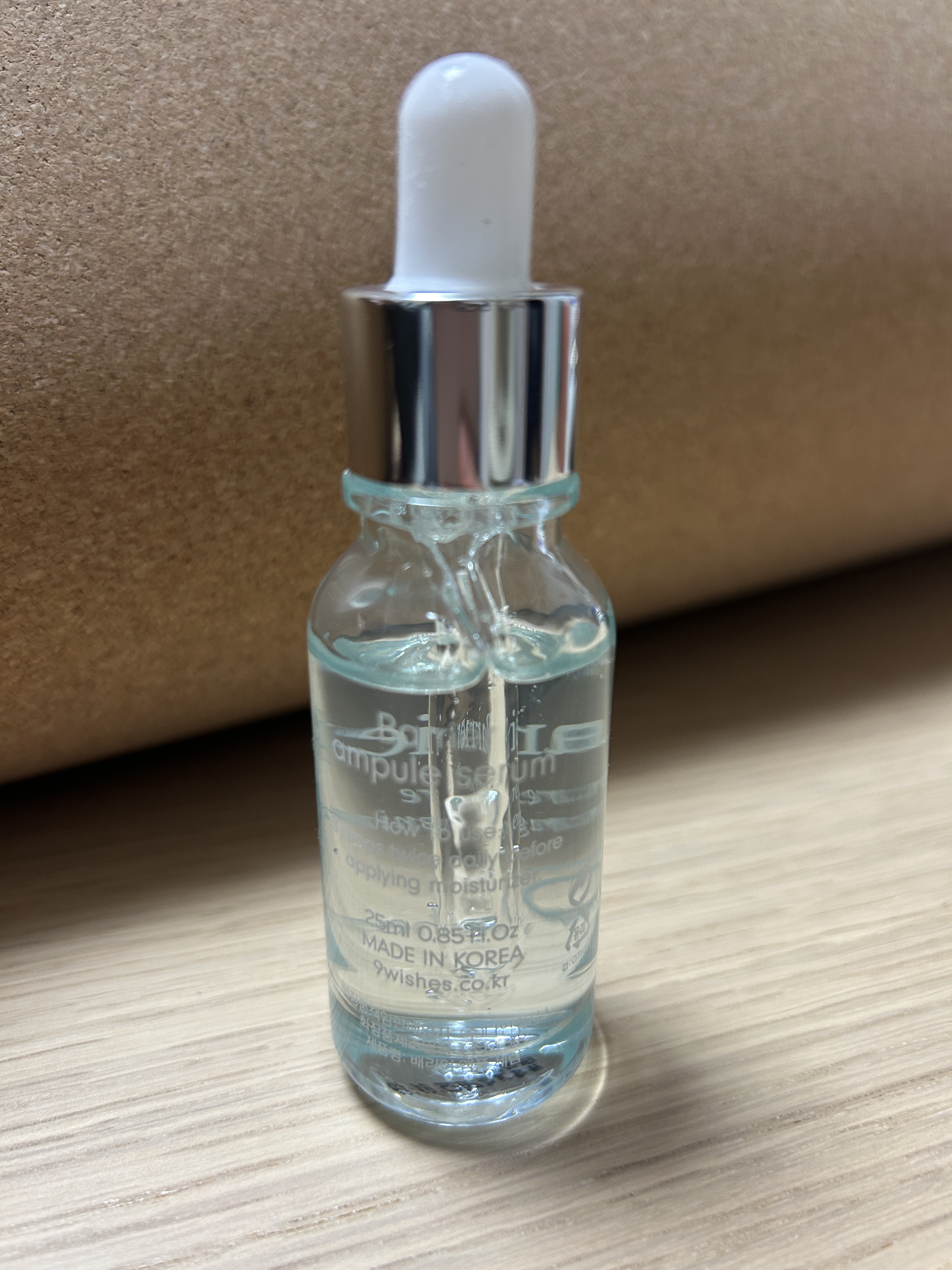 アンプル セラム バリア/9Wishes/美容液を使ったクチコミ（2枚目）