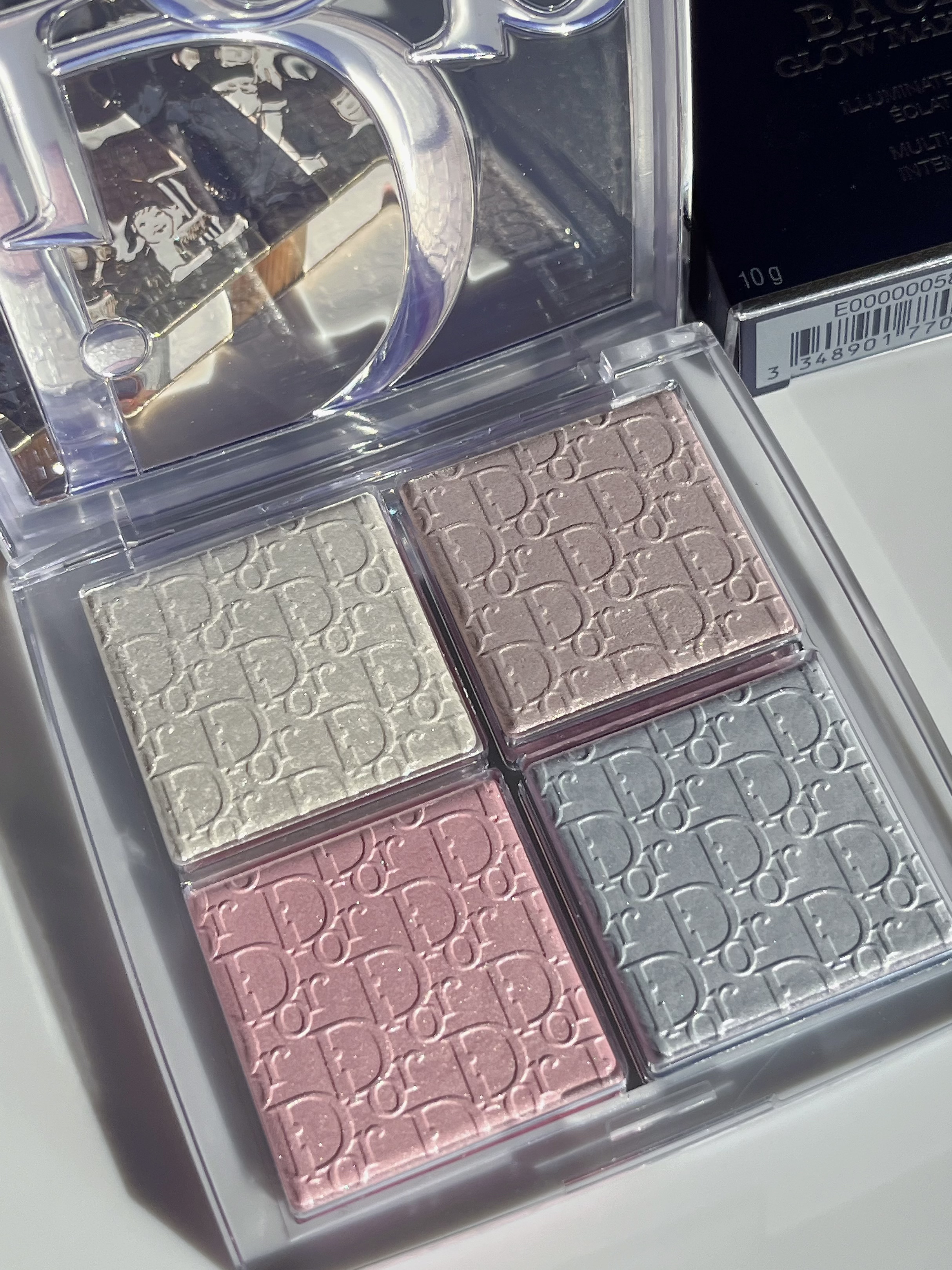 ルナソル モノアイカラーレーション 01 Opal Dust/LUNASOL/単色アイシャドウを使ったクチコミ（3枚目）