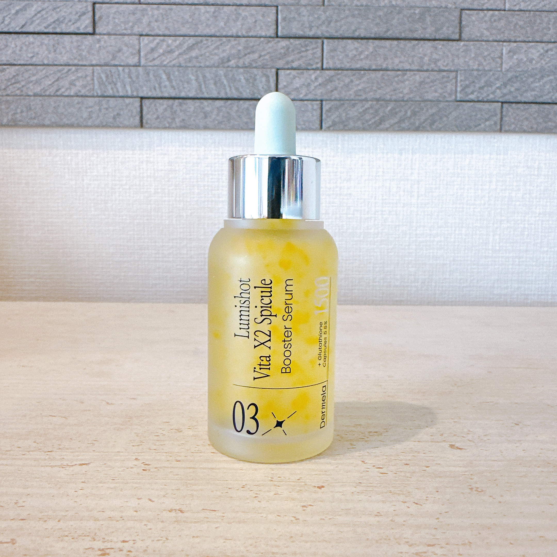 ダーメラ ルミショット・Wビタセラム/Dermela/美容液を使ったクチコミ（2枚目）