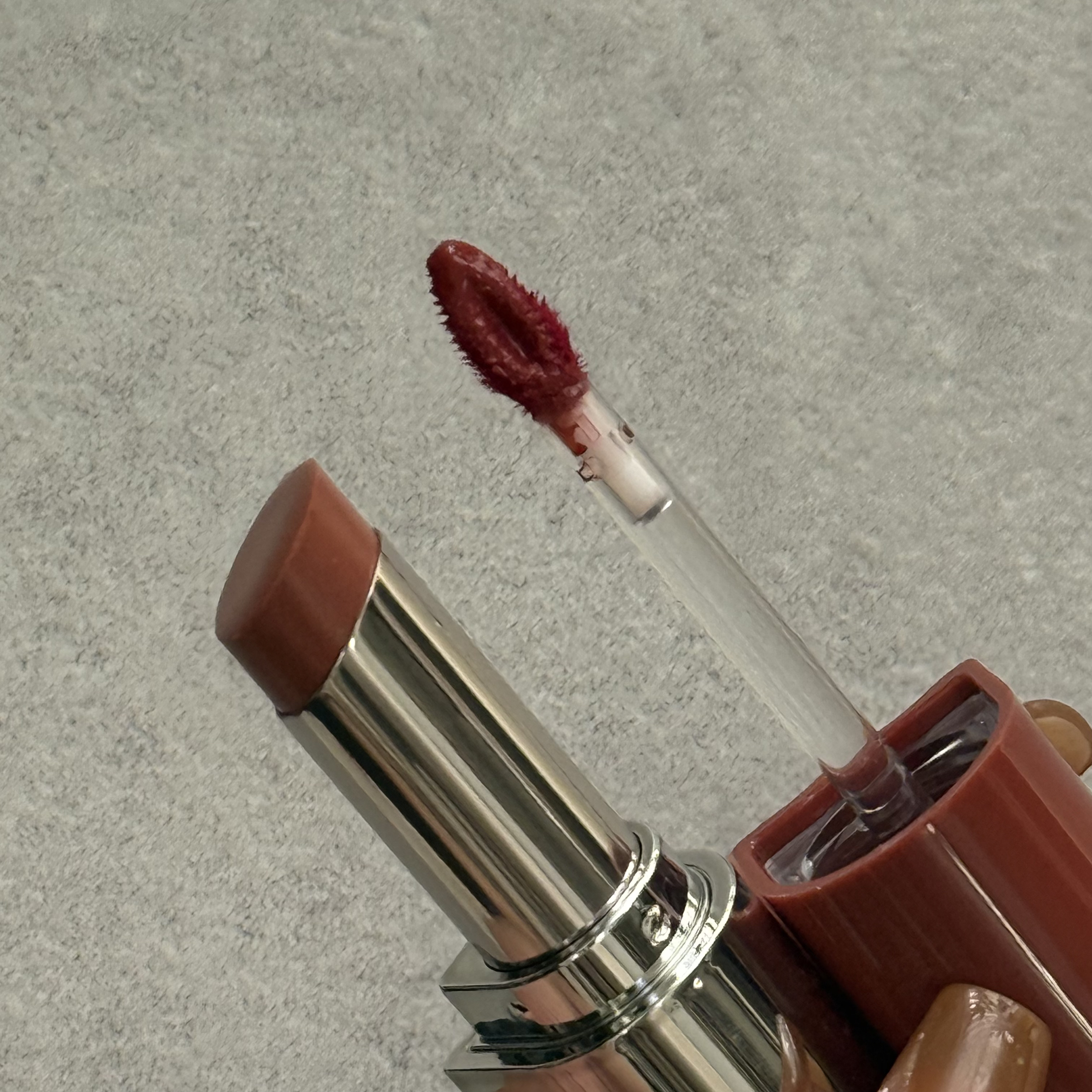 ワンコート グロウ リップティント/Lummir/リップティントを使ったクチコミ（3枚目）