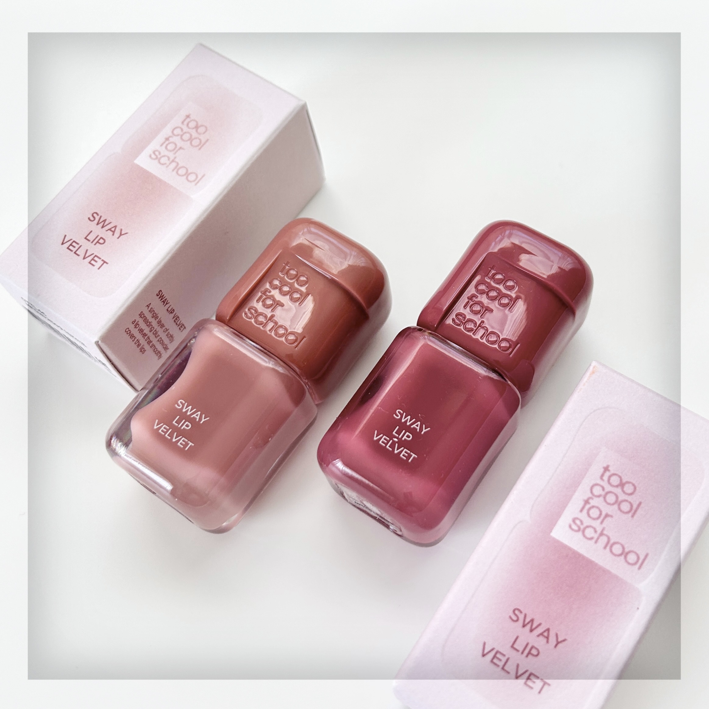 スウェイリップベルベット #11 ロスティングフィグ/too cool for school/リップティントを使ったクチコミ（1枚目）