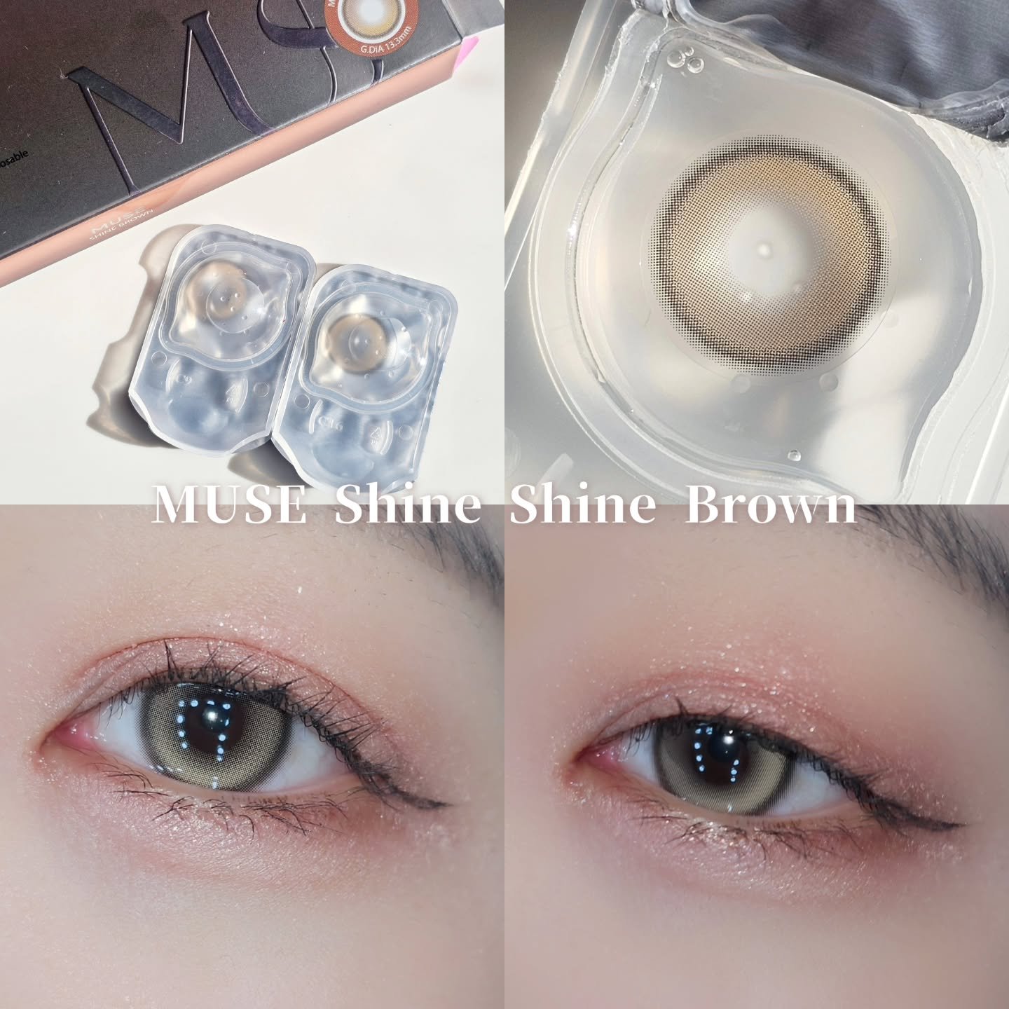 Glowy 1day/OLENS/ワンデー（１DAY）カラコンを使ったクチコミ（3枚目）