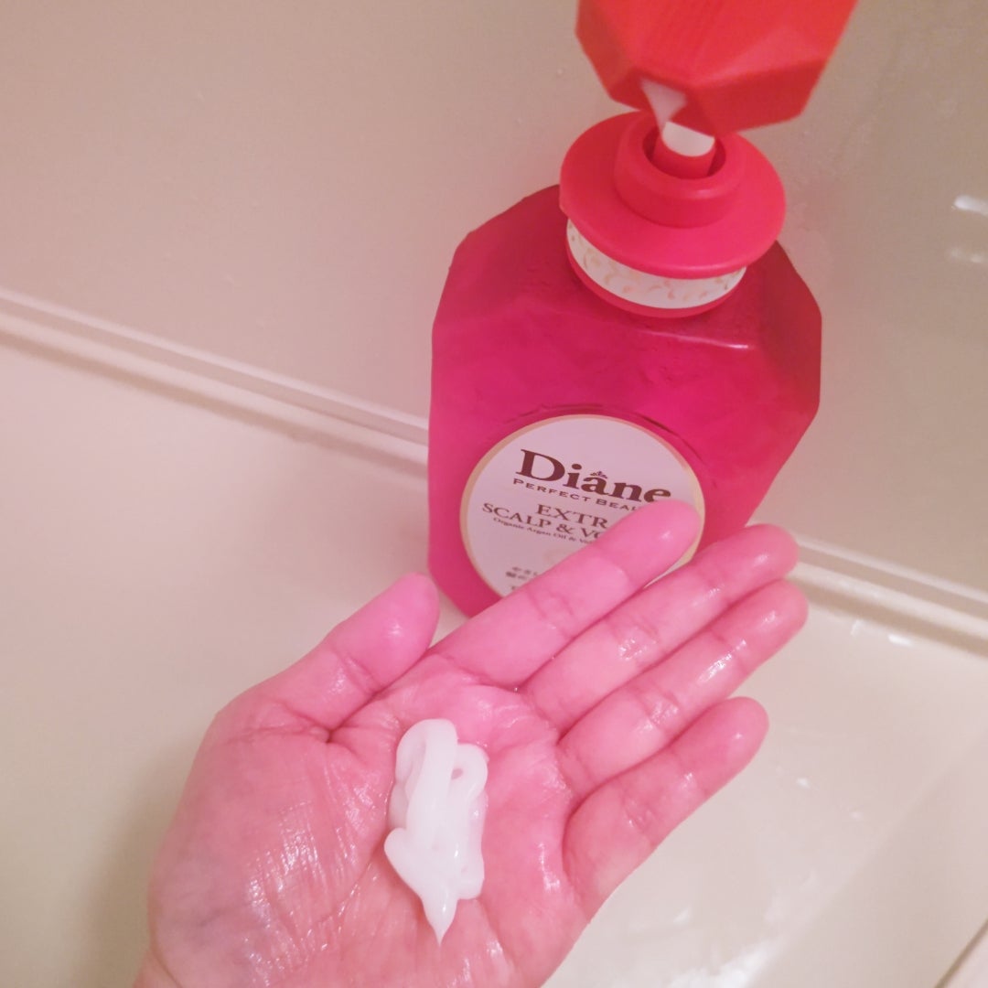 パーフェクトビューティー エクストラスカルプ＆ボリューム　シャンプー＆トリートメント セット（450mL×2）/ダイアン/市販シャンプーを使ったクチコミ（3枚目）