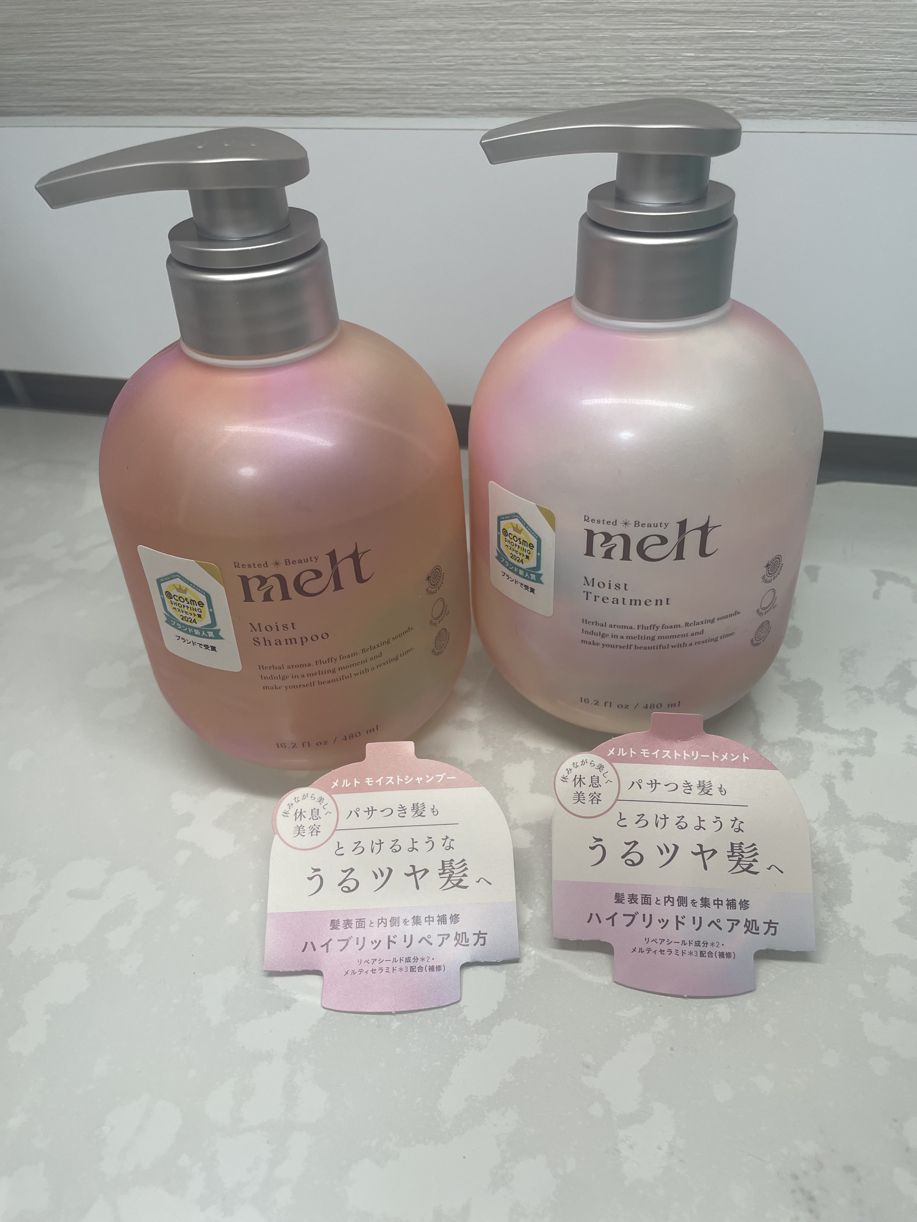 メルト モイストシャンプー／トリートメント/melt/市販シャンプーを使ったクチコミ（3枚目）