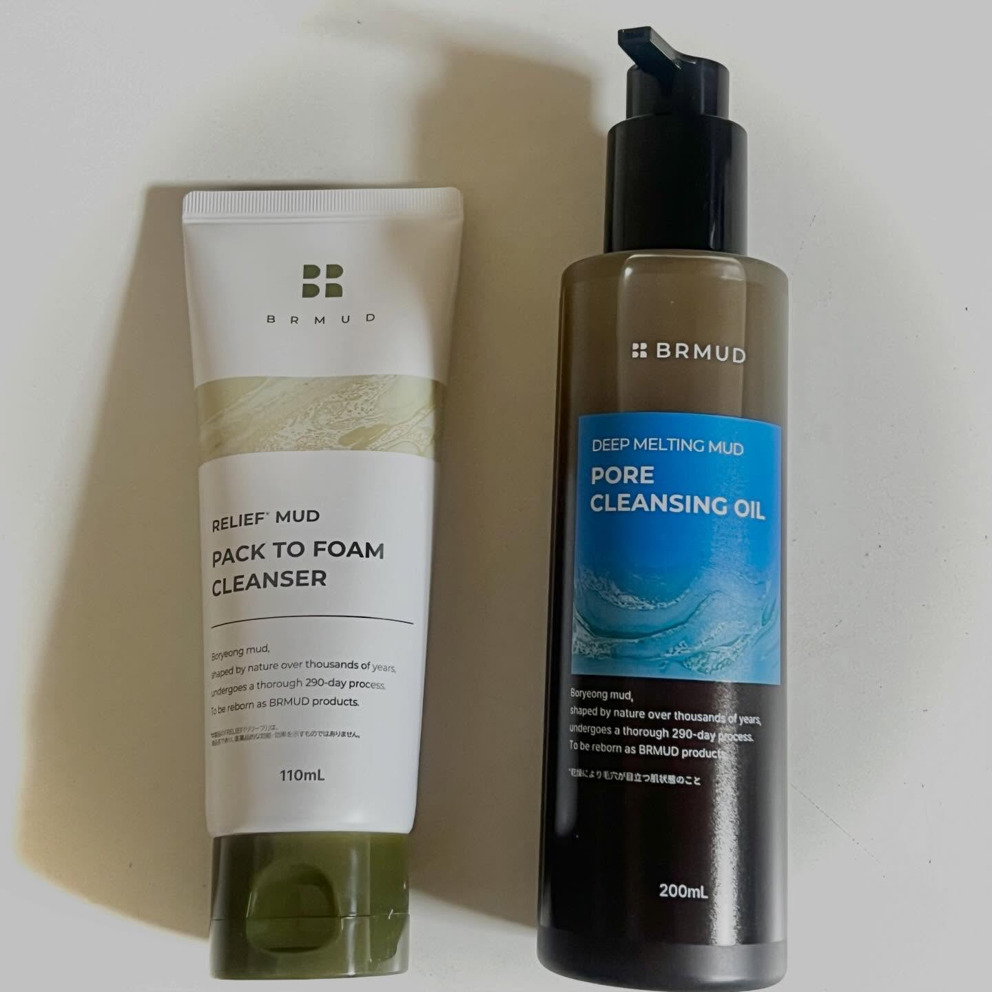 ディープメルティング マッドポアクレンジングオイル/BRMUD/オイルクレンジングを使ったクチコミ（2枚目）