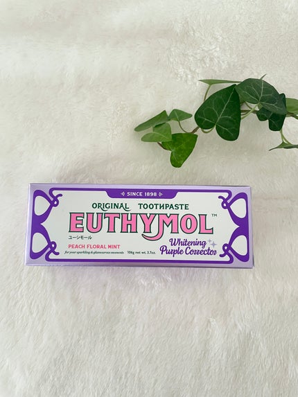 ホワイトパープル歯みがき ピーチフローラルミントの香り/EUTHYMOL/歯磨き粉を使ったクチコミ(3枚目)