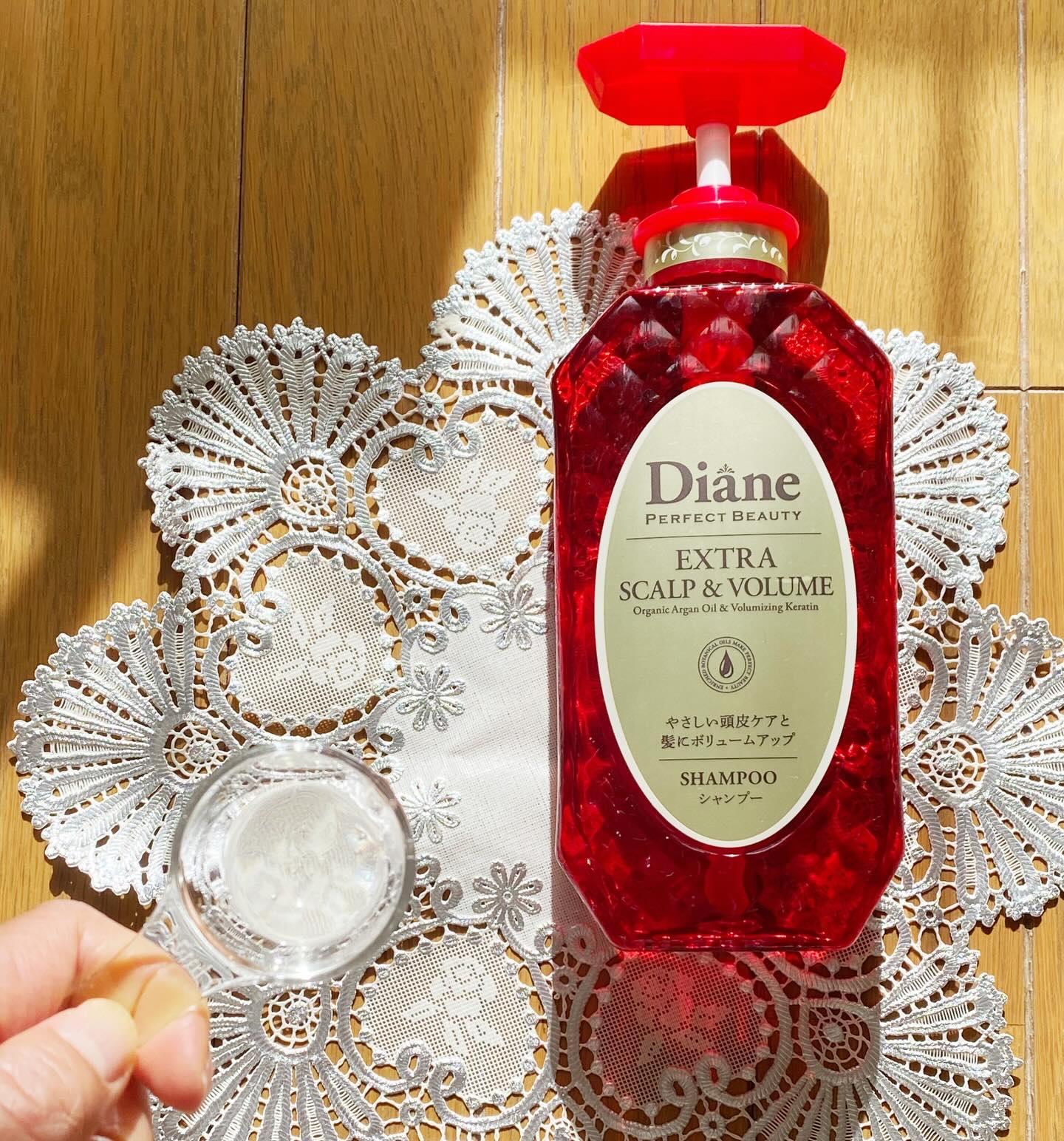 パーフェクトビューティー エクストラスカルプ＆ボリューム　シャンプー＆トリートメント セット（450mL×2）/ダイアン/市販シャンプーを使ったクチコミ（3枚目）