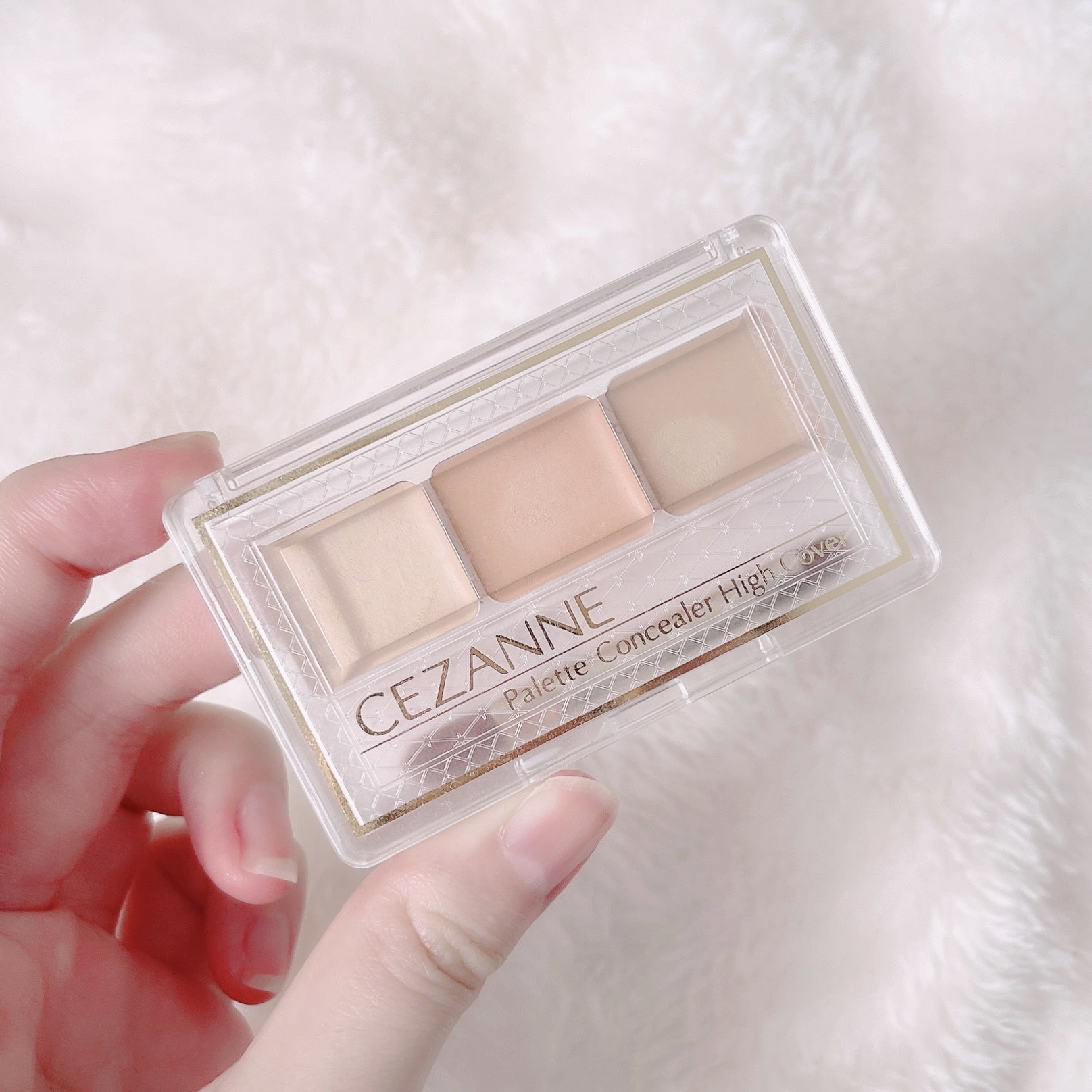 パレットコンシーラー ハイカバー 10 ベーシックトーン/CEZANNE/パレットコンシーラーを使ったクチコミ（2枚目）