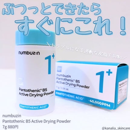 1番 かけるパントテン酸スキンパウダー/numbuzin/その他スキンケアを使ったクチコミ(1枚目)