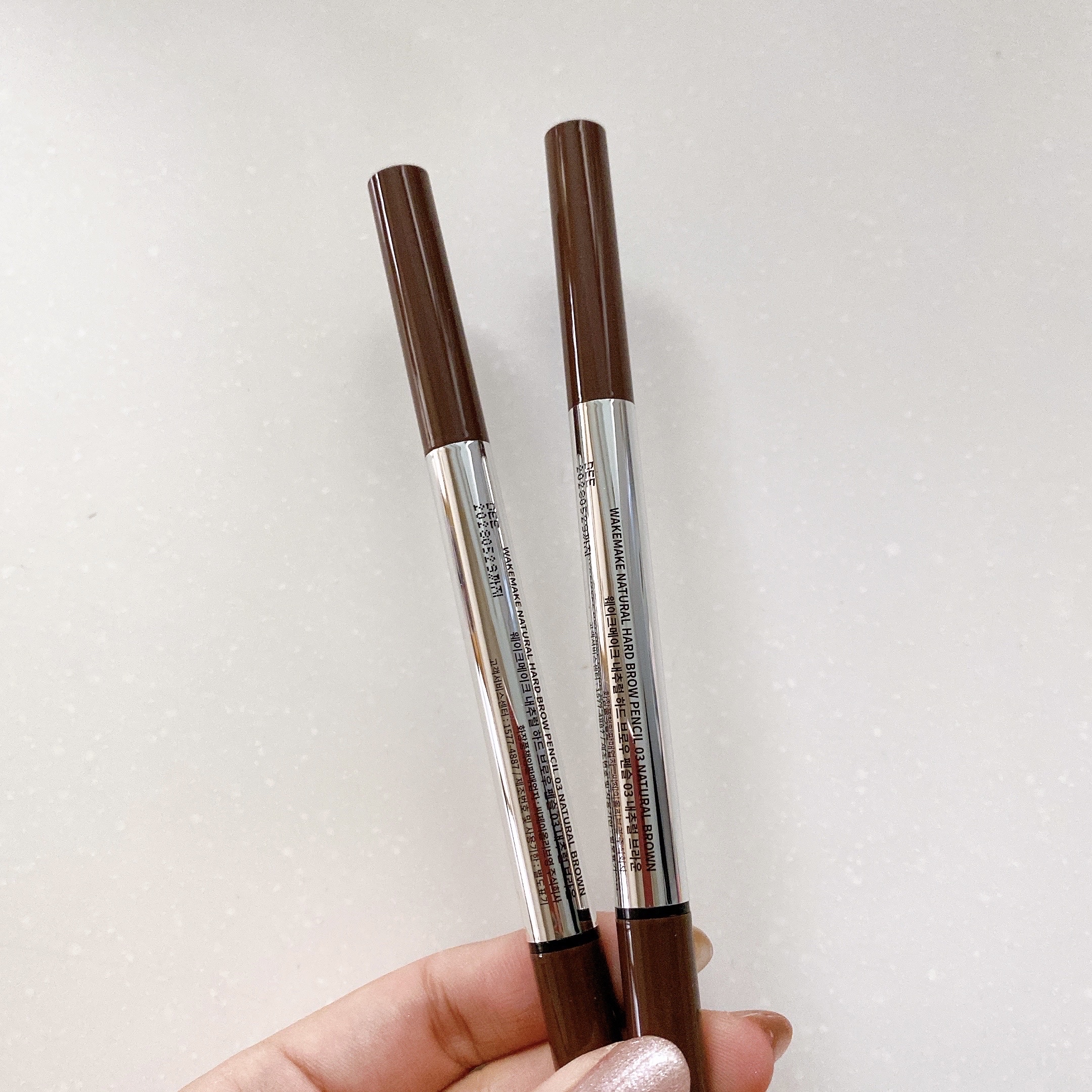 NATURAL HARD BROW PENCIL SPECIAL SET/wakemake/アイブロウペンシルを使ったクチコミ（3枚目）