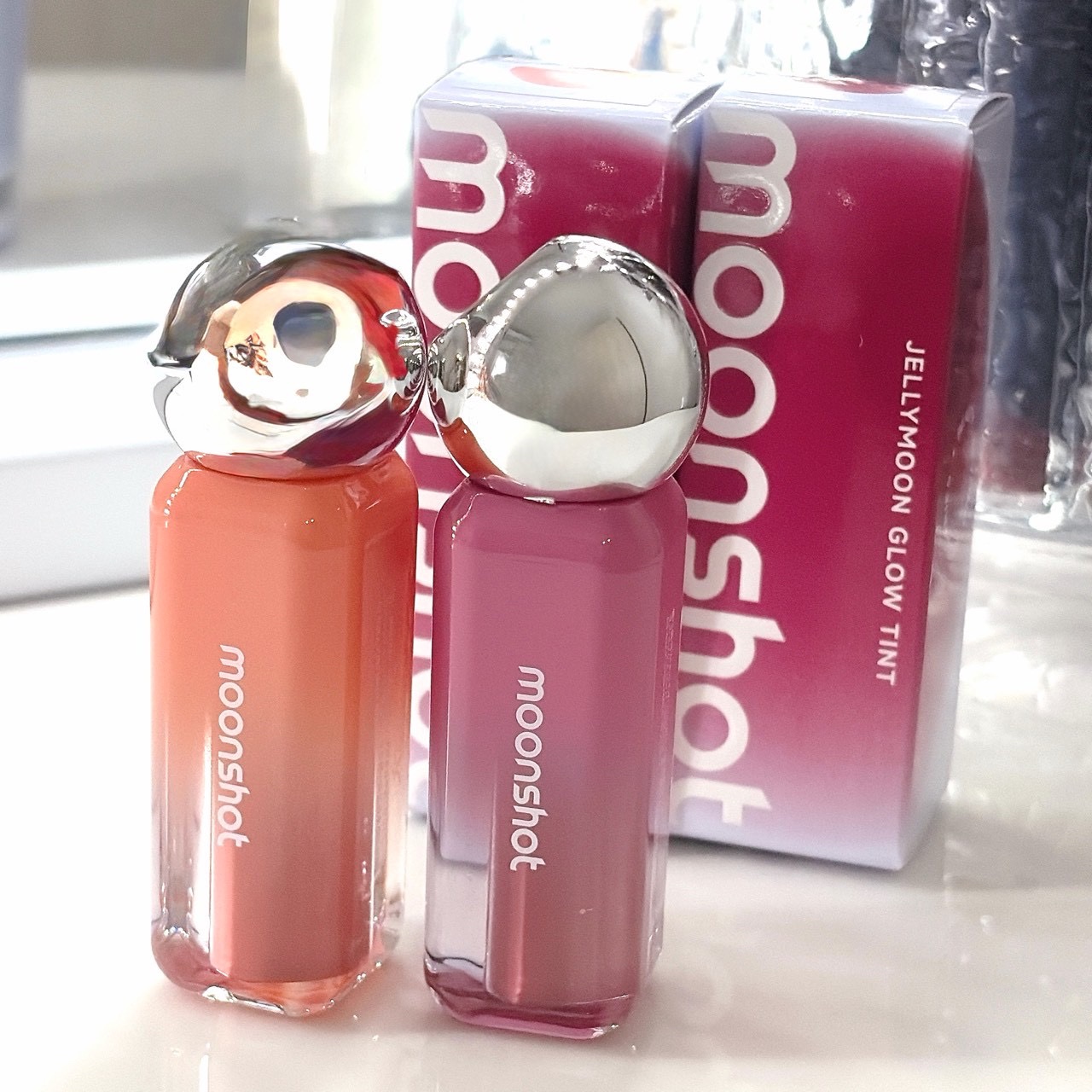 ジェリームーングロウティント/moonshot/リップグロスを使ったクチコミ（3枚目）