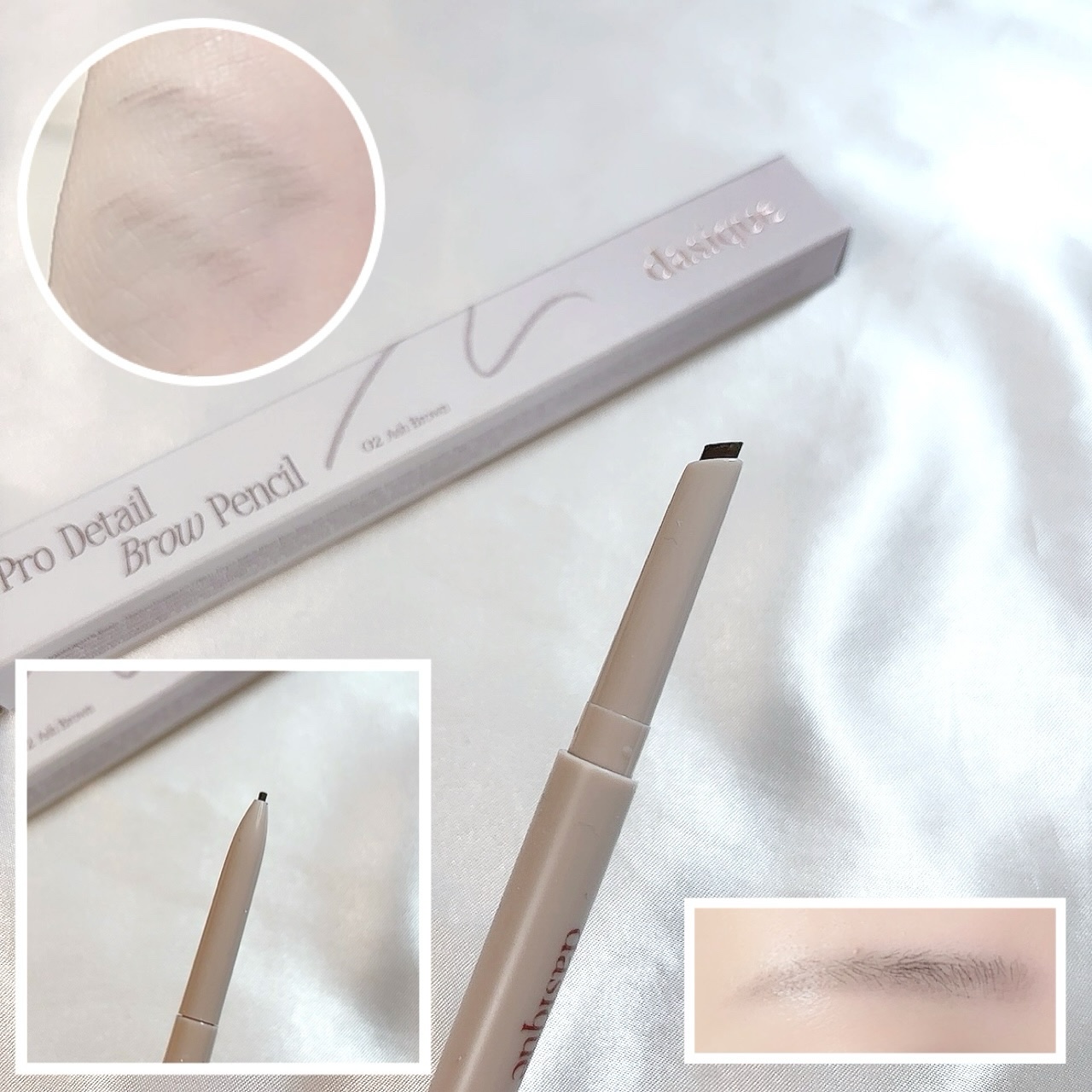 プロスリムブロウカラ/dasique/マスカラを使ったクチコミ（2枚目）