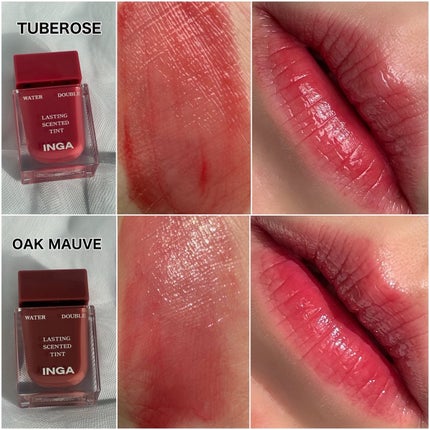 ウォーターダブルラスティングセンティッドティント/INGA/リップティントを使ったクチコミ(2枚目)