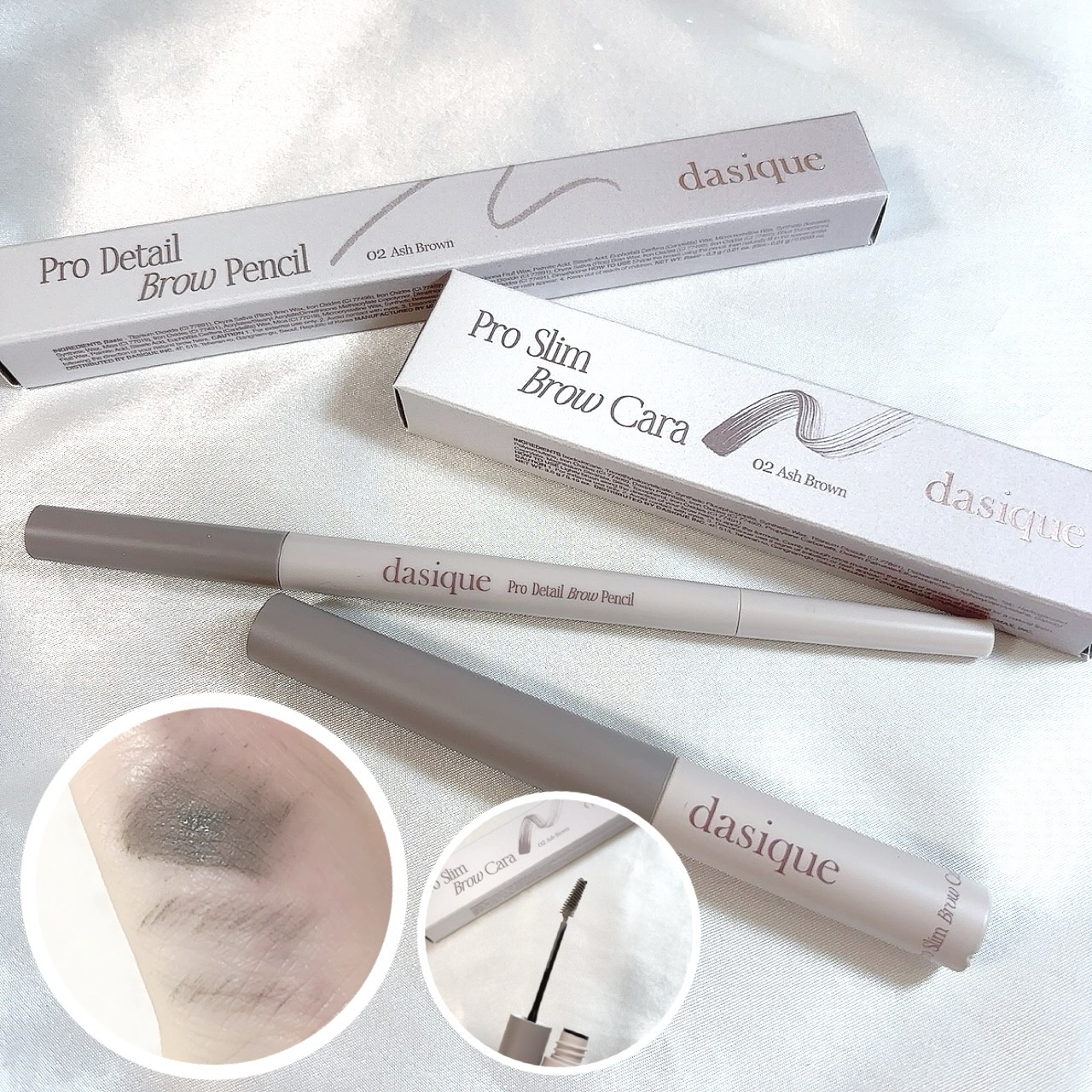 プロスリムブロウカラ/dasique/マスカラを使ったクチコミ（1枚目）