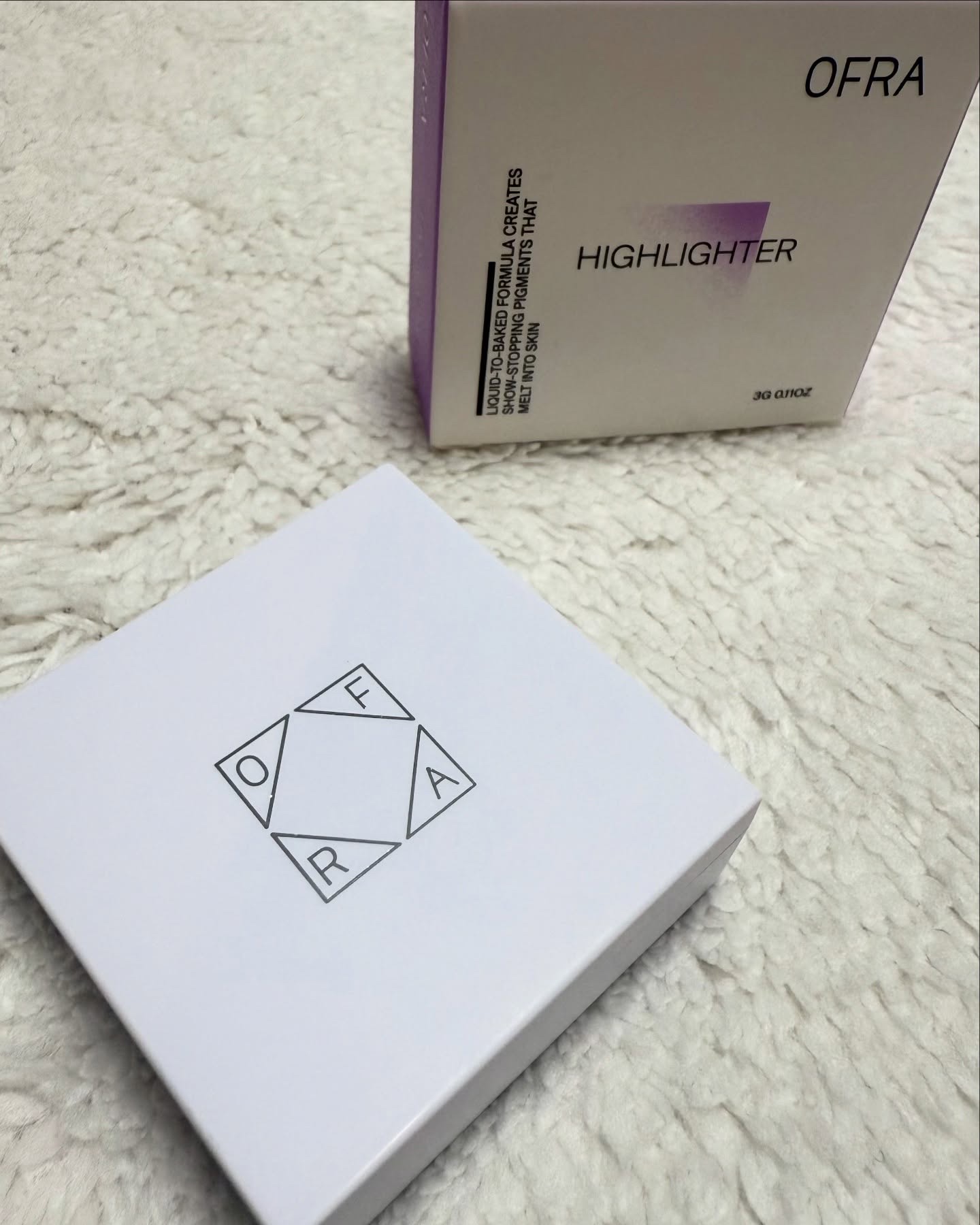 OFRA mini Highlighter Peppermint/Ofra Cosmetics/パウダーハイライトを使ったクチコミ（2枚目）