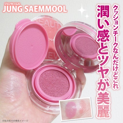 アーティストクッションブラッシュ/JUNG SAEM MOOL/リキッドチークを使ったクチコミ(1枚目)