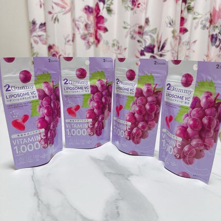 2Gummy LIPOSOME VC/2foods/美容サプリメントを使ったクチコミ(2枚目)