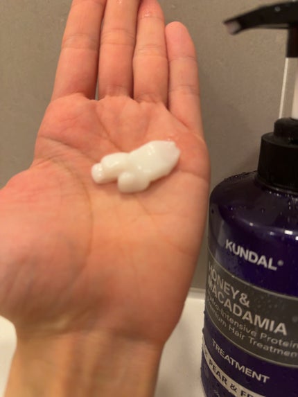 クンダル H&Mシャンプー/ヘアトリートメント ペアー&フリージア/KUNDAL/市販シャンプーを使ったクチコミ(4枚目)
