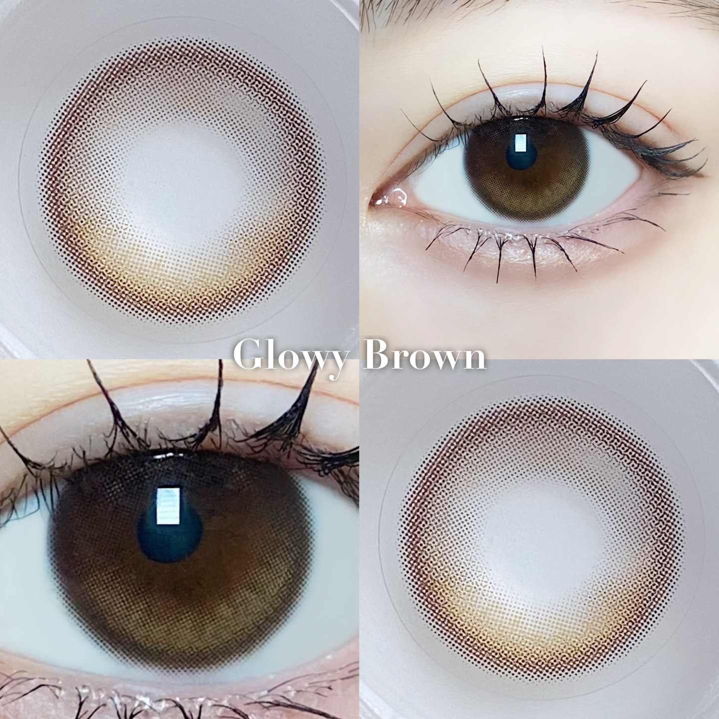 Glowy 1day/OLENS/ワンデー（１DAY）カラコンを使ったクチコミ（3枚目）