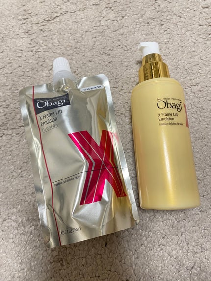 オバジ オバジX フレームリフトエマルジョンのクチコミ「ベトつくからって乳液省いてない?これなら使えるかも。
一度使ってからお値段以上の使いやすさを.....」(1枚目)