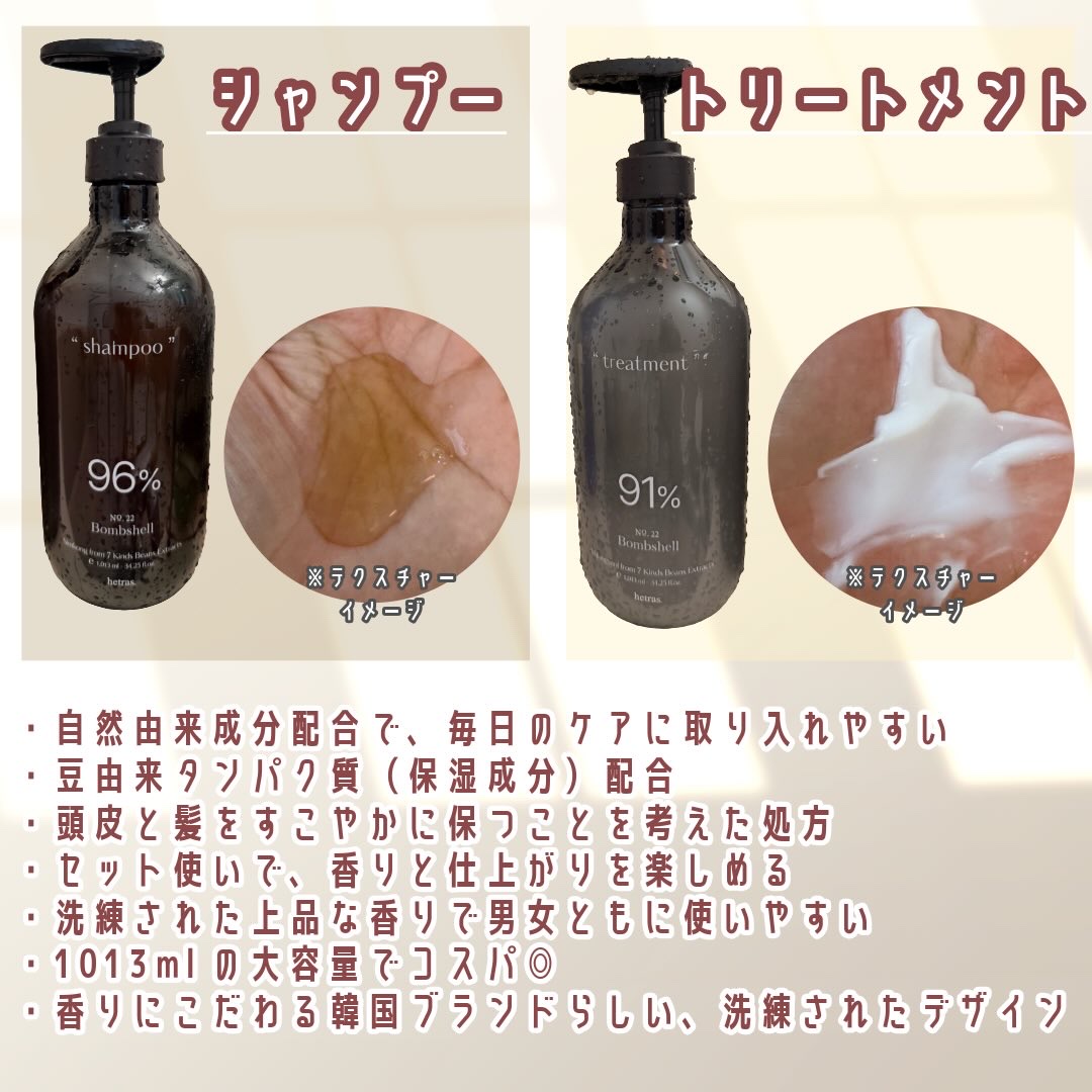 ヘトラス　シャンプー＆トリートメント/hetras/市販シャンプーを使ったクチコミ（2枚目）