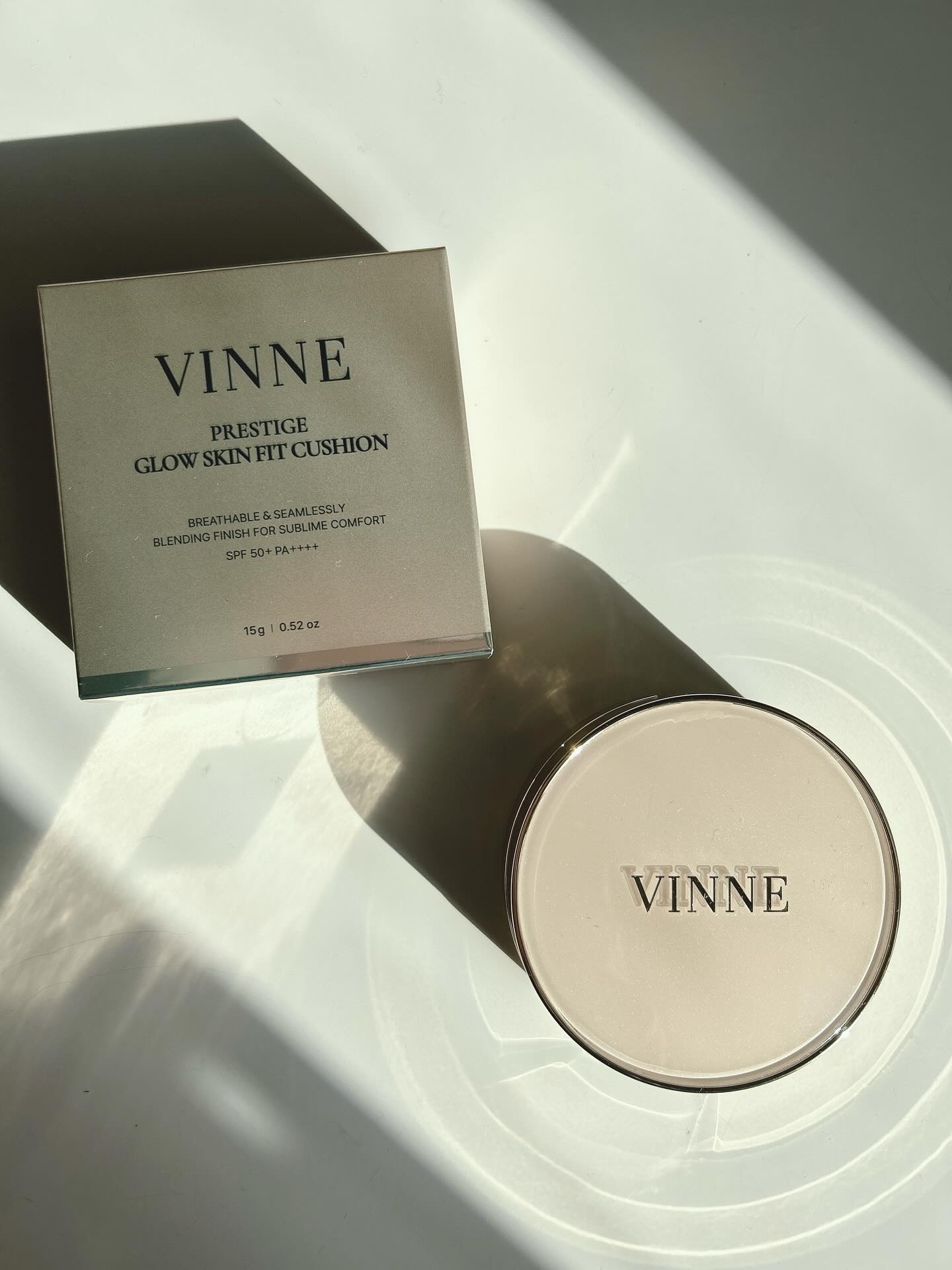プレステージグロウスキンフィットクッション/VINNE /クッションファンデーションを使ったクチコミ（1枚目）