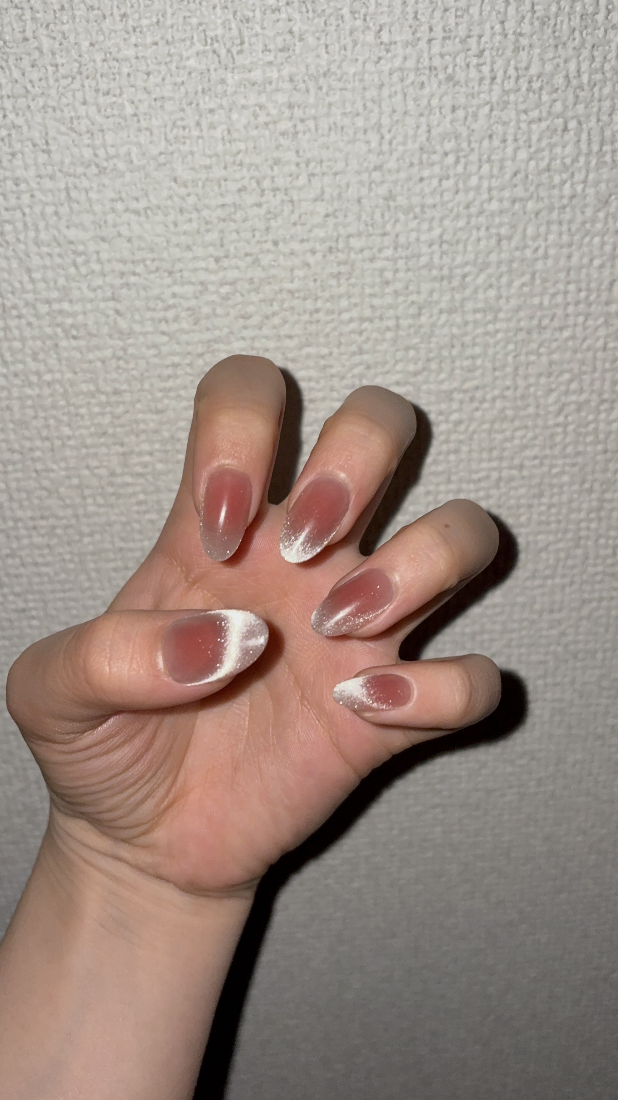 ネイルチップ(シールタイプ) Champagne Blush/FINGER SUIT/ネイルチップ・パーツを使ったクチコミ（1枚目）