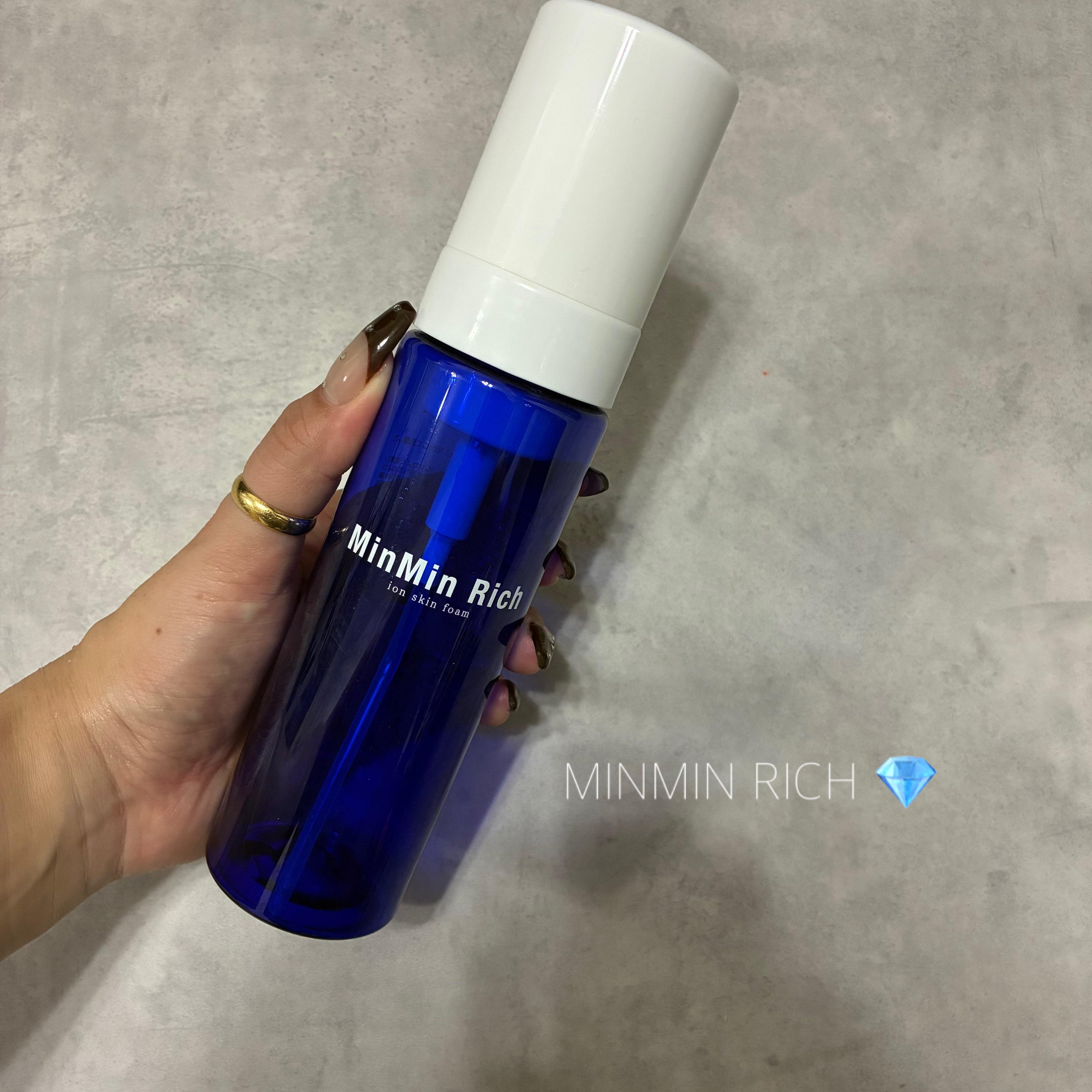 MinMin Rich（ミンミン リッチ）/株式会社六花/泡洗顔を使ったクチコミ（1枚目）