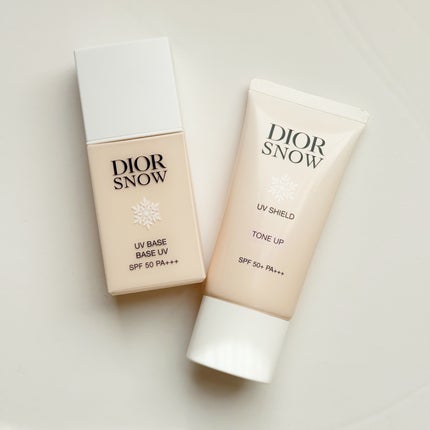 ディオール スノー UVシールド トーンアップ 50+/Dior/日焼け止めミルクを使ったクチコミ(2枚目)
