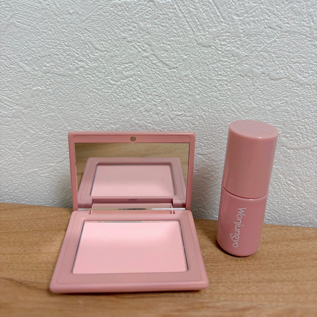 ウォンジョンヨ ベアブルームチーク 04 ピーチティー/Wonjungyo/リキッドチークを使ったクチコミ（1枚目）