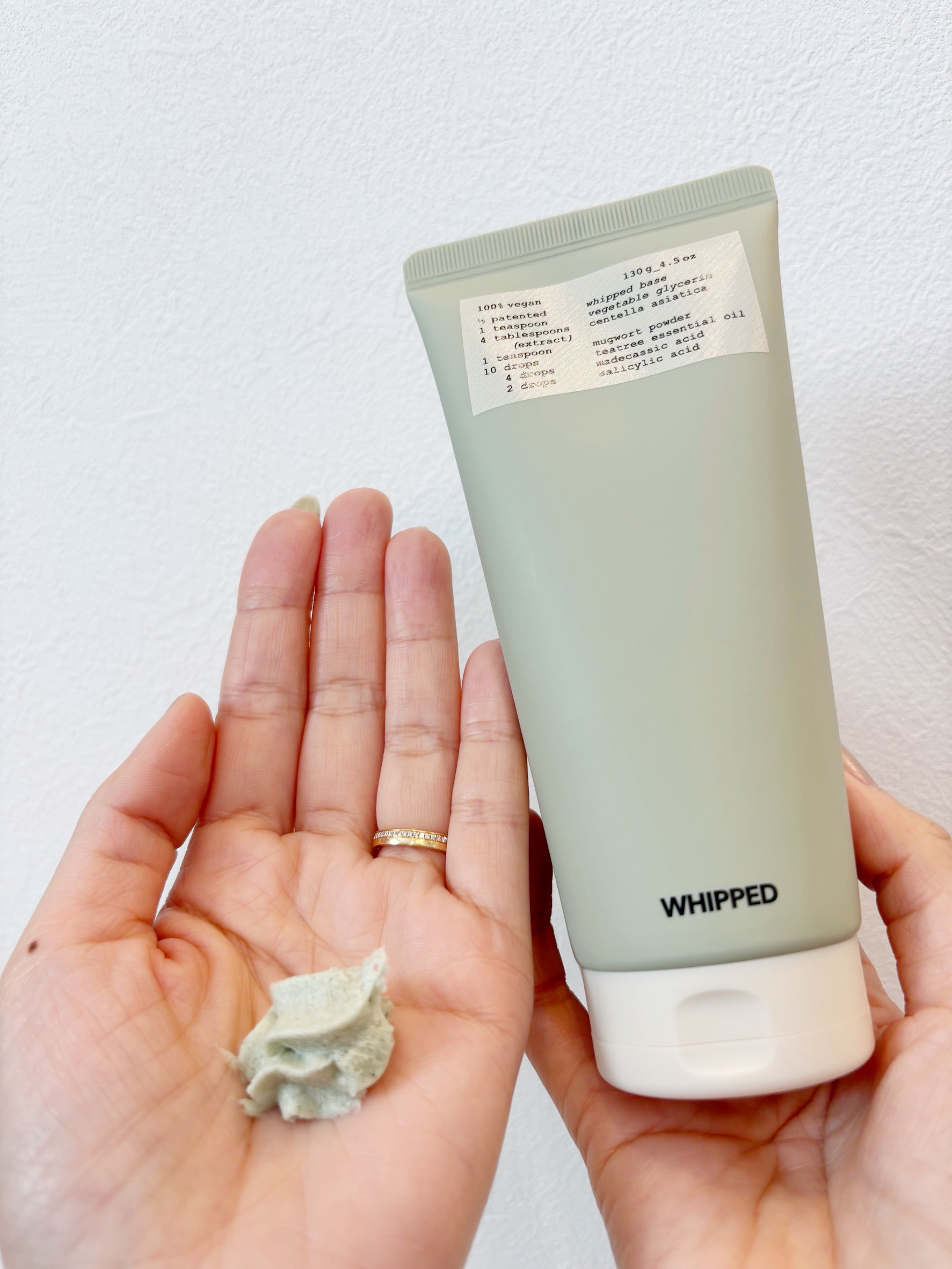 マグツリーヴィーガンパック クレンザーチューブ/WHIPPED/洗顔フォームを使ったクチコミ（1枚目）