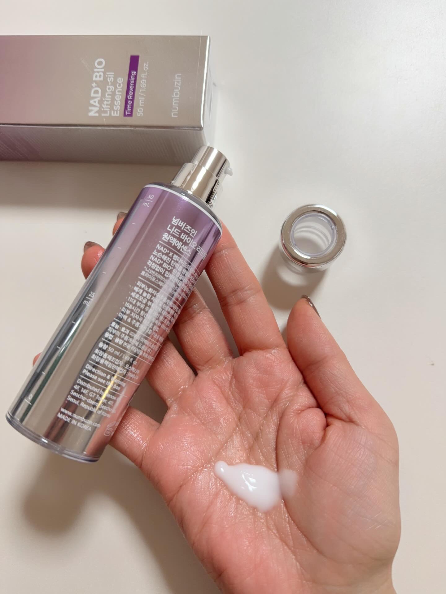 9番 NMNバイオリフト濃縮美容液/numbuzin/美容液を使ったクチコミ（2枚目）