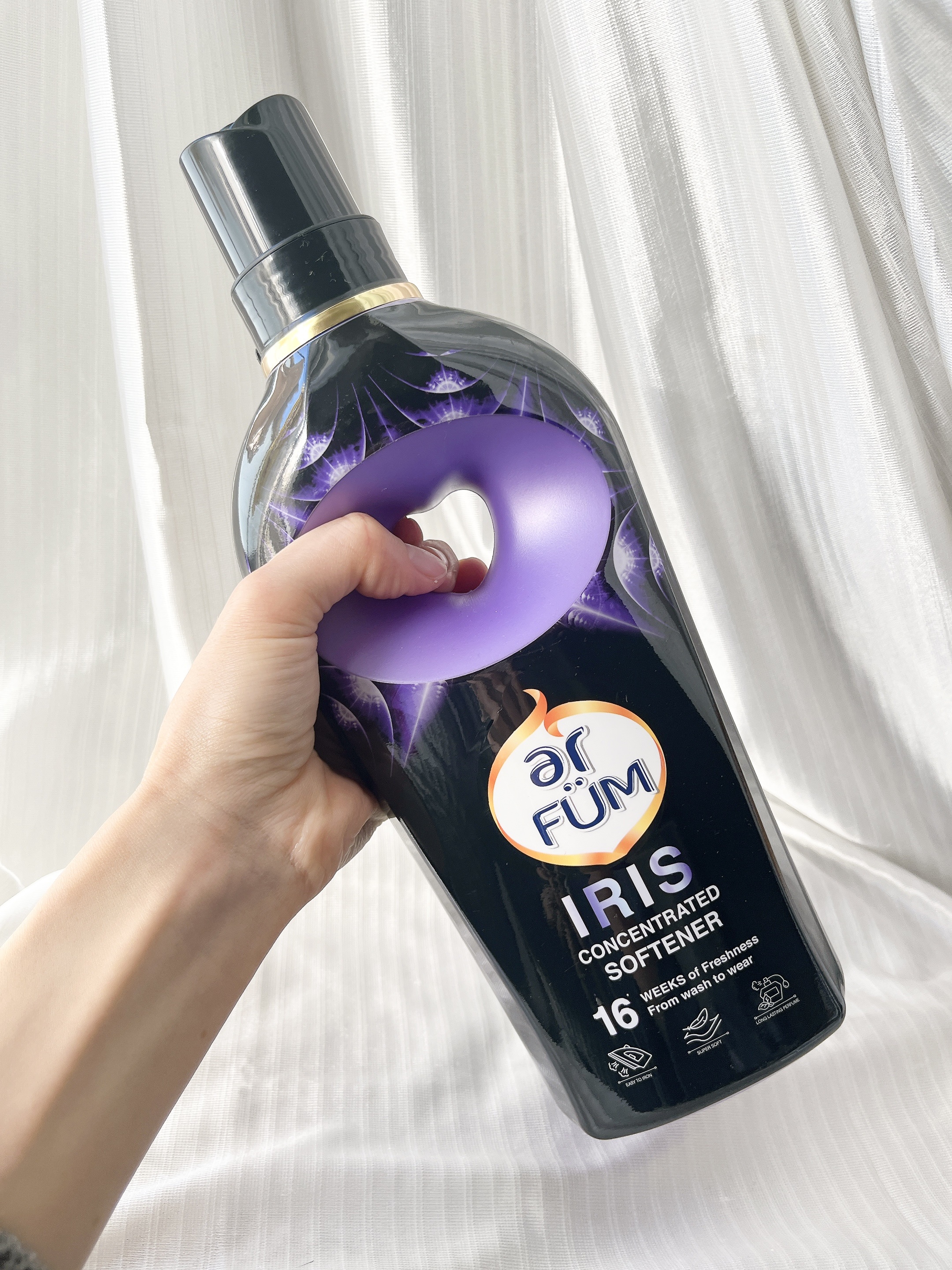 BLACK LABEL ロマンティック アイリス バニラ＆カカオの優しい香り/arFUM/柔軟剤を使ったクチコミ（2枚目）