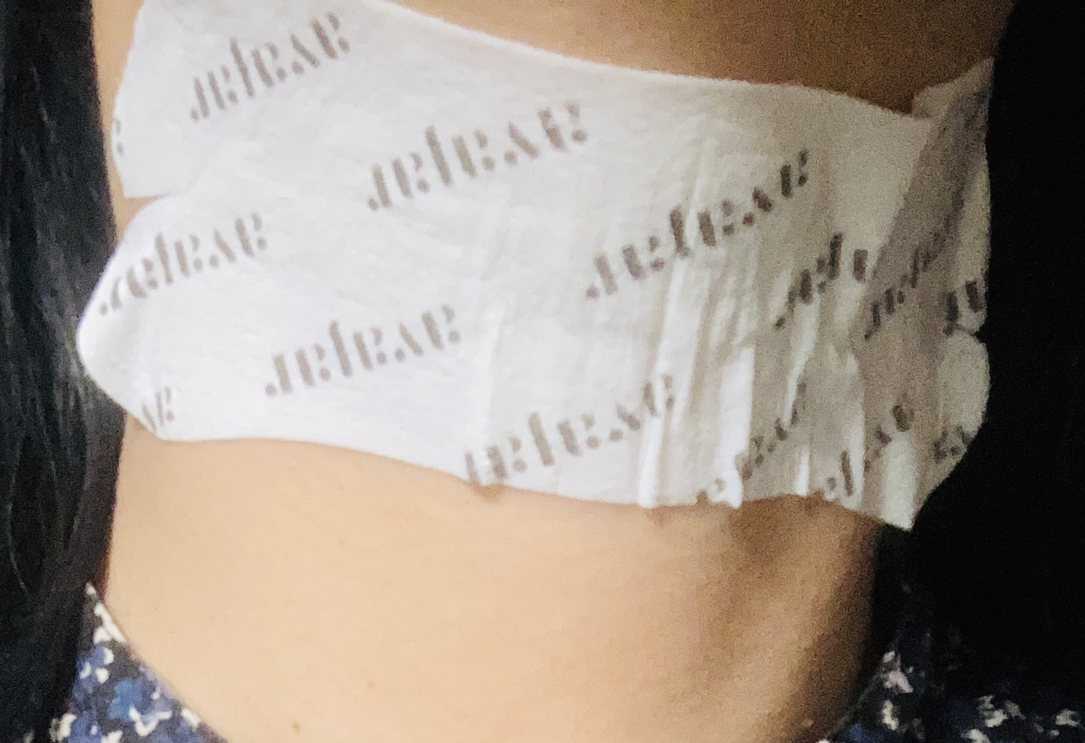 リジュビネイティングネックリンクルコントロールマスク/avajar/ネック・デコルテケアを使ったクチコミ（3枚目）