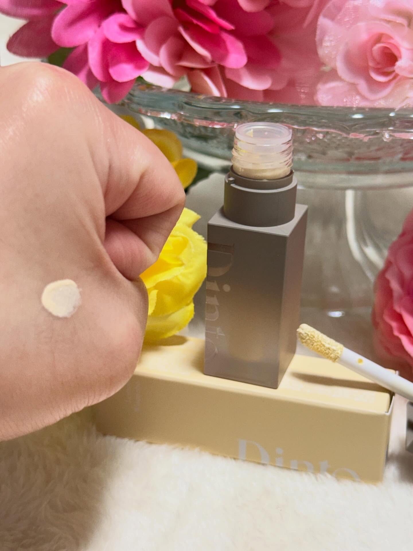 ライトベールカラーコレクター/Dinto/リキッドコンシーラーを使ったクチコミ（3枚目）