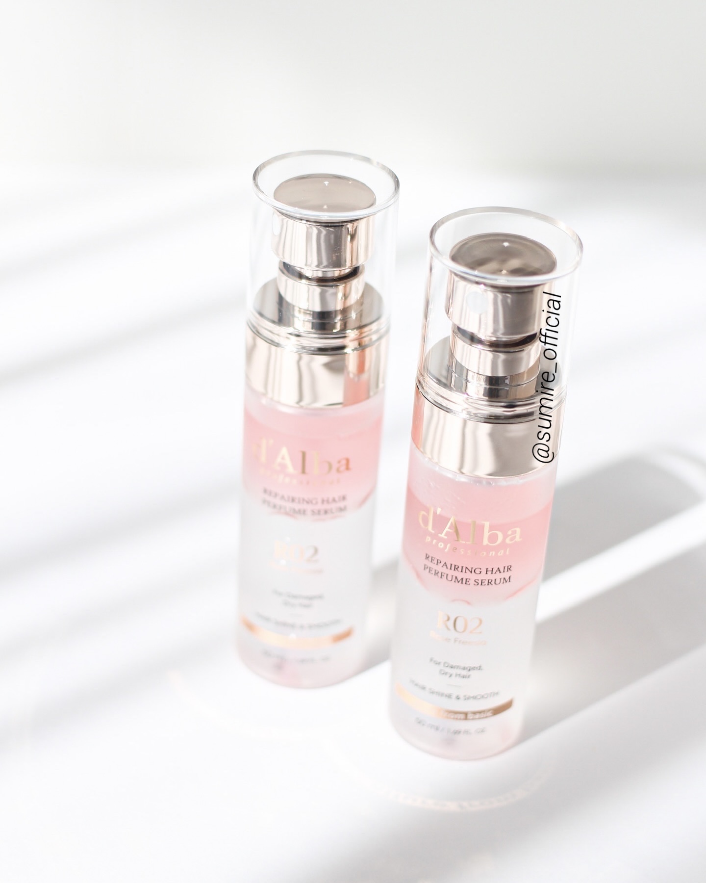 プロフェッショナルリペアリングヘアパフュームセラム/ダルバ/ヘアミストを使ったクチコミ（3枚目）