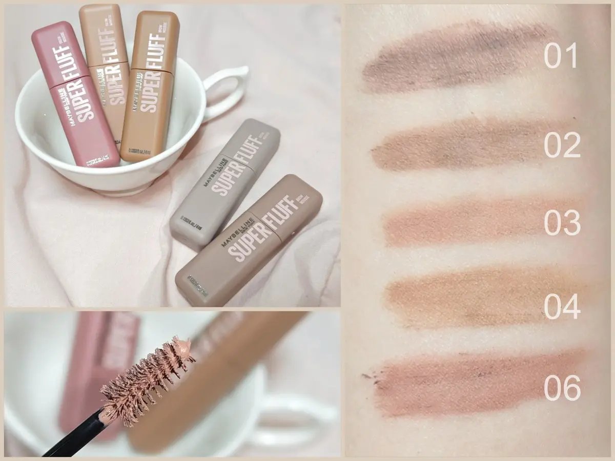 ＳＰ フラッフ ブロウ ムース/MAYBELLINE NEW YORK/眉マスカラを使ったクチコミ（2枚目）