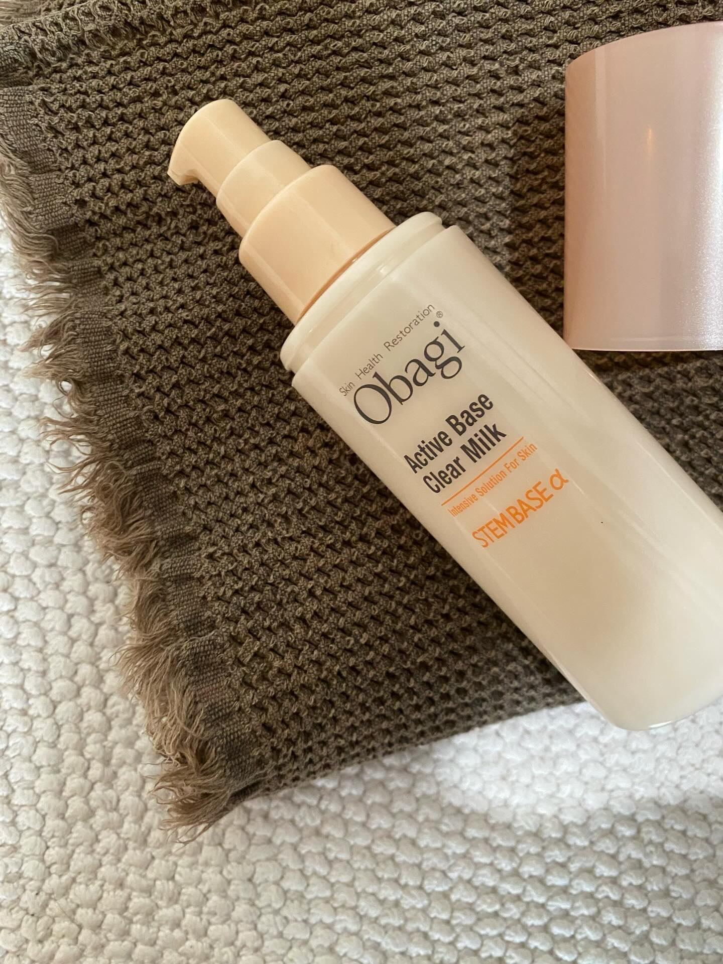 アクティブベース クリアミルク/オバジ/乳液を使ったクチコミ（1枚目）