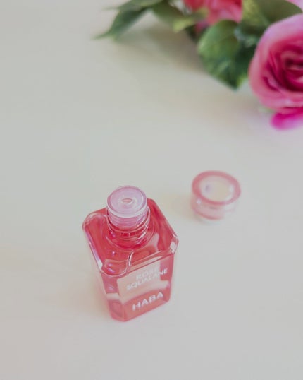 HABA ローズスクワランのクチコミ「HABA(@haba_jp)
ローズスクワラン 15mL
スクワランにダマスクローズの天然精.....」(2枚目)