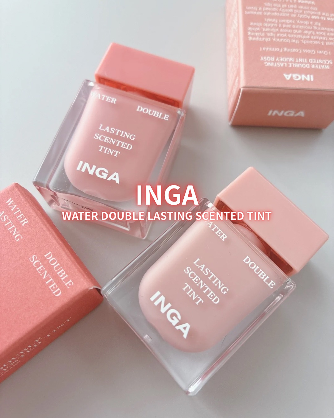 ｡・ﾟ・。｡・ﾟ・。｡・ﾟ・。｡・ﾟ・｡・ﾟ・。

INGA
⧉ WATER DOUBLE LASTING SCENTED TINT
・NUDEY ROSY
・DAMASK

発売したばかりの新作ティント♡⃛
香水みたいなデザインのパケがか