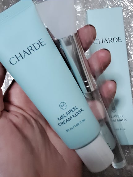 メラピールクリームマスク/CHARDE/ピーリングを使ったクチコミ(1枚目)