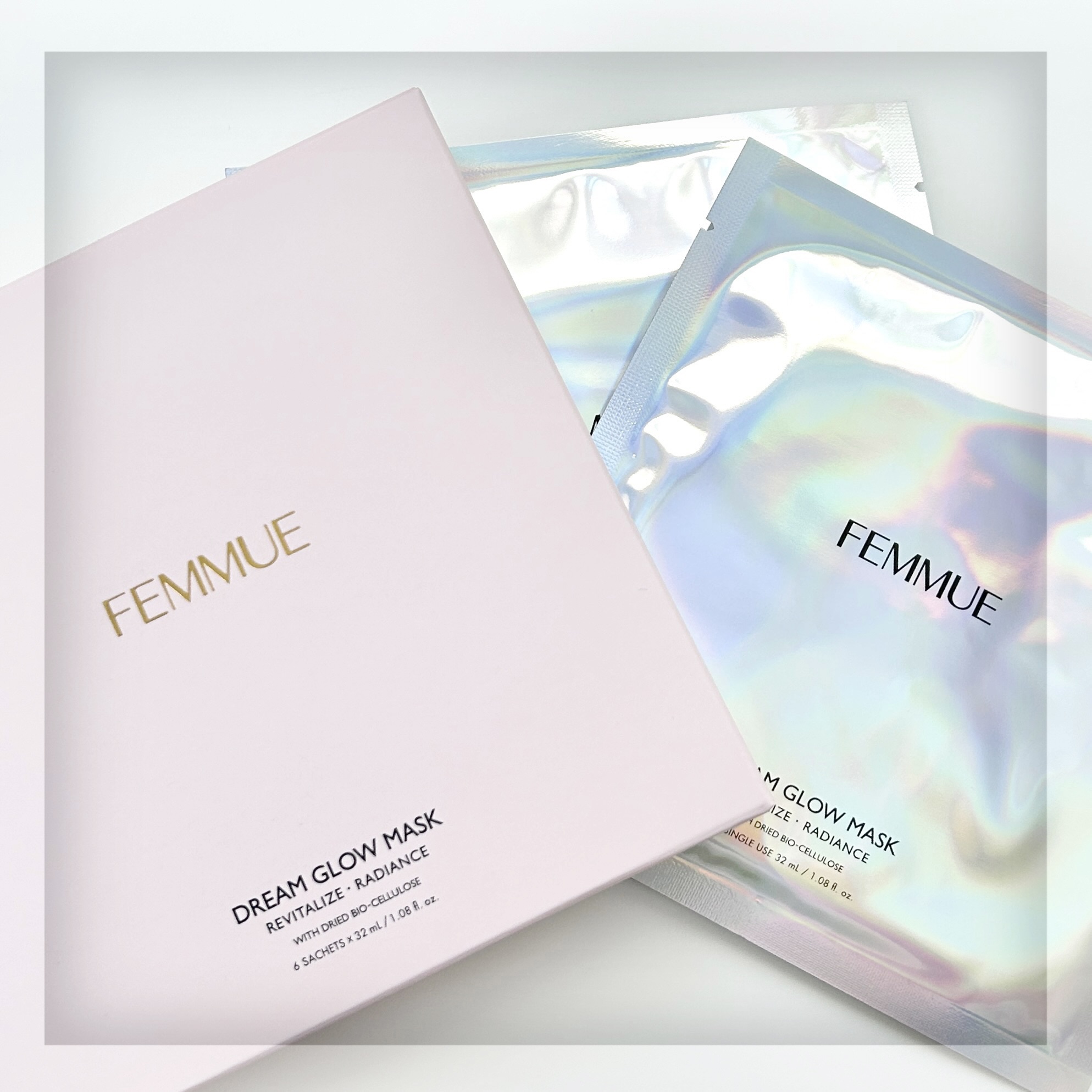 ドリームグロウマスク RR(透明感・キメ)/FEMMUE/シートマスク・パックを使ったクチコミ（1枚目）