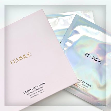 ドリームグロウマスク RR(透明感・キメ)/FEMMUE/シートマスク・パックを使ったクチコミ(1枚目)