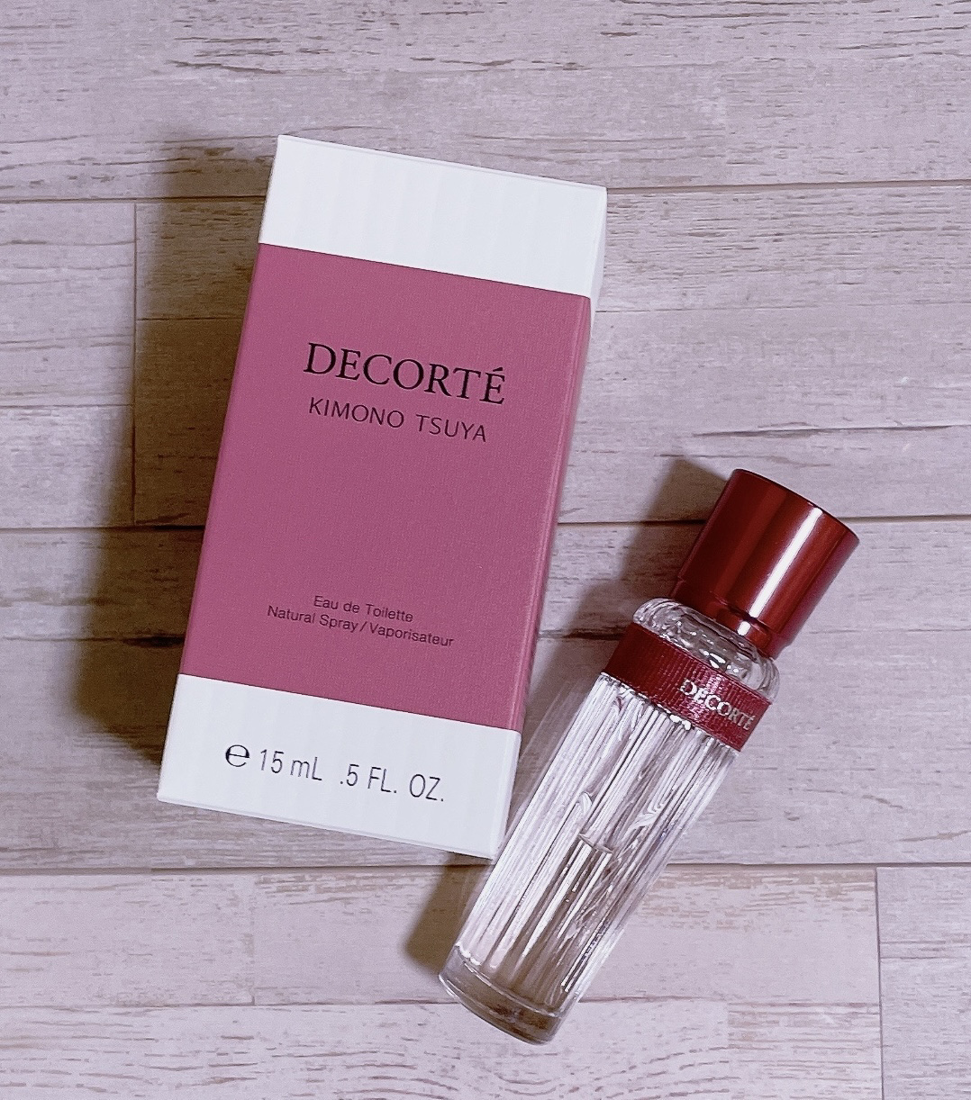 DECORTÉ キモノ　ツヤ　オードトワレのクチコミ「コスメデコルテ
キモノ ツヤ オードトワレ





花の色香あふれる艶

木蓮のような華をた.....」（1枚目）