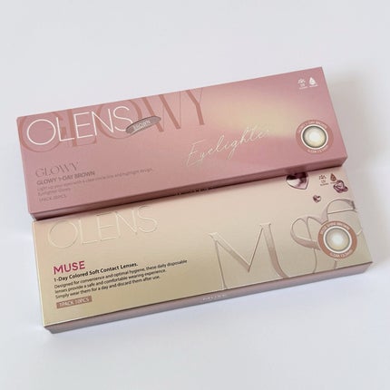 Glowy 1day/OLENS/ワンデー(1DAY)カラコンを使ったクチコミ(5枚目)