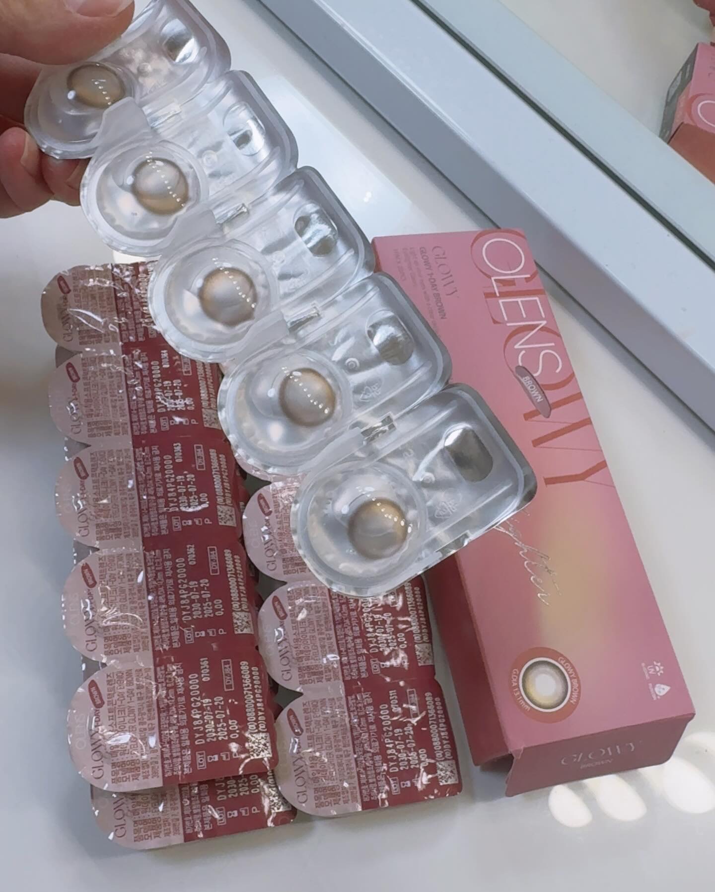 Glowy 1day/OLENS/ワンデー（１DAY）カラコンを使ったクチコミ（3枚目）