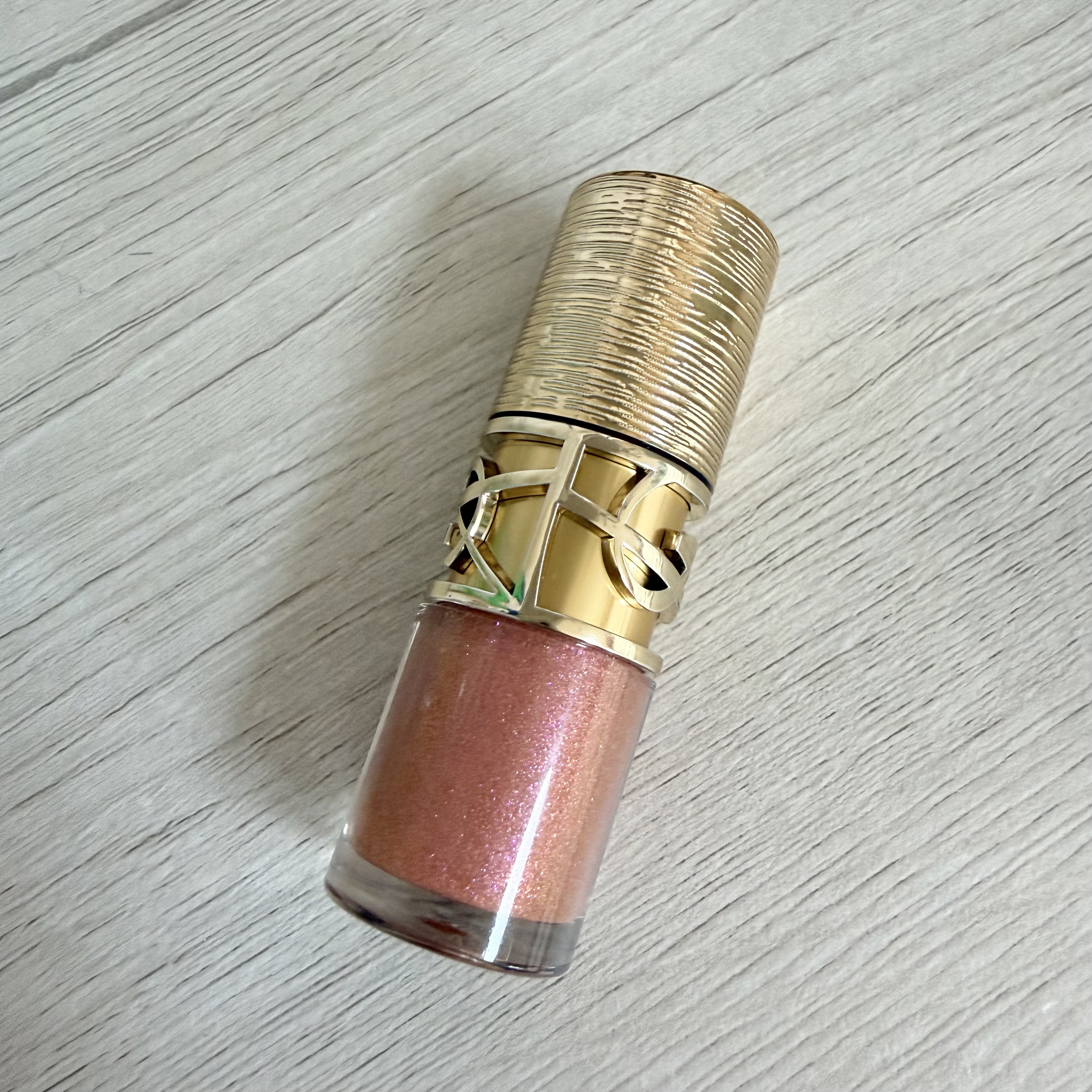 YSL ラブシャイン グロスプランパー #12 ハニー ムーン/YVES SAINT LAURENT BEAUTE/リップグロスを使ったクチコミ（1枚目）