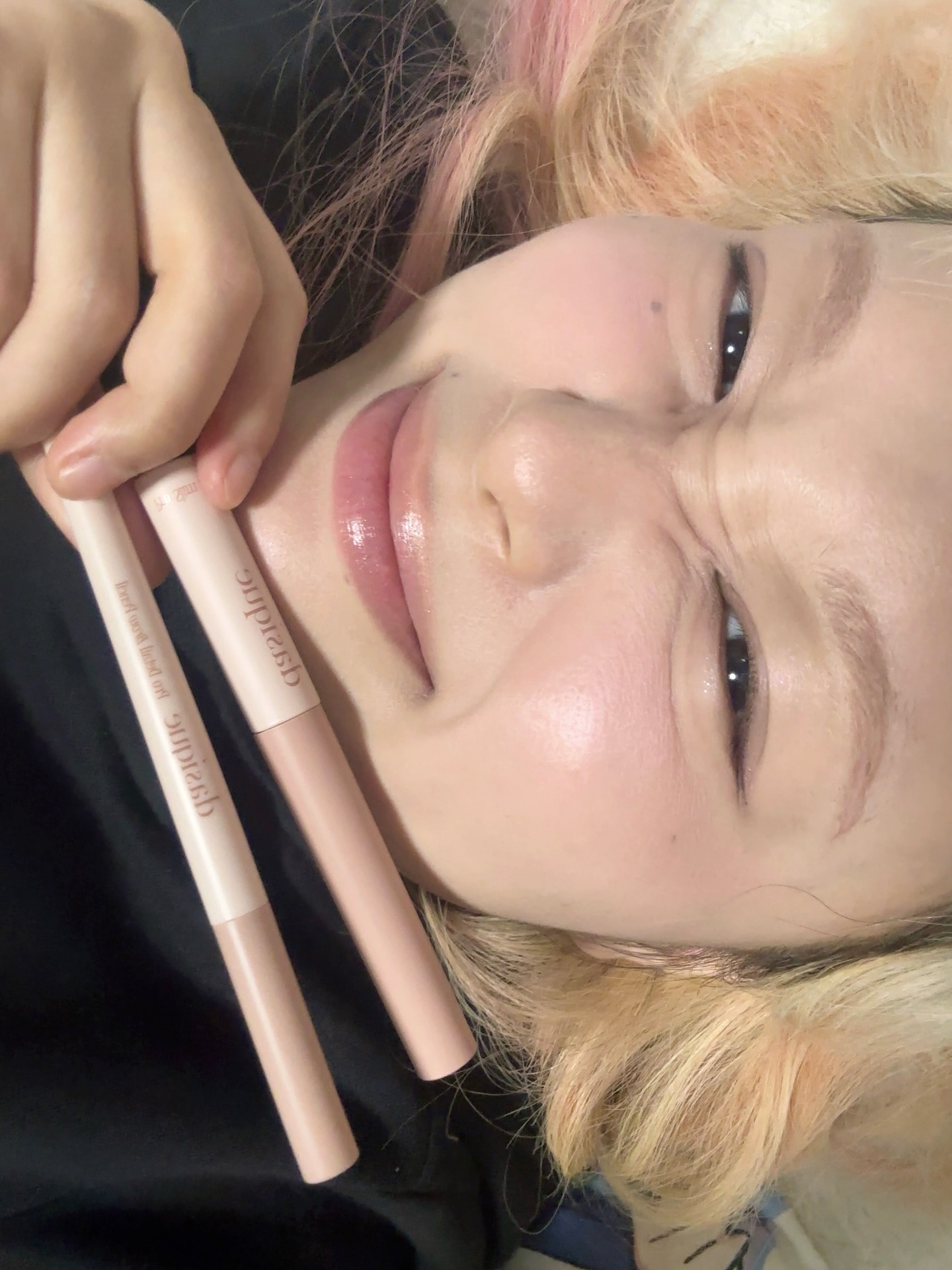 プロスリムブロウカラ/dasique/マスカラを使ったクチコミ（1枚目）