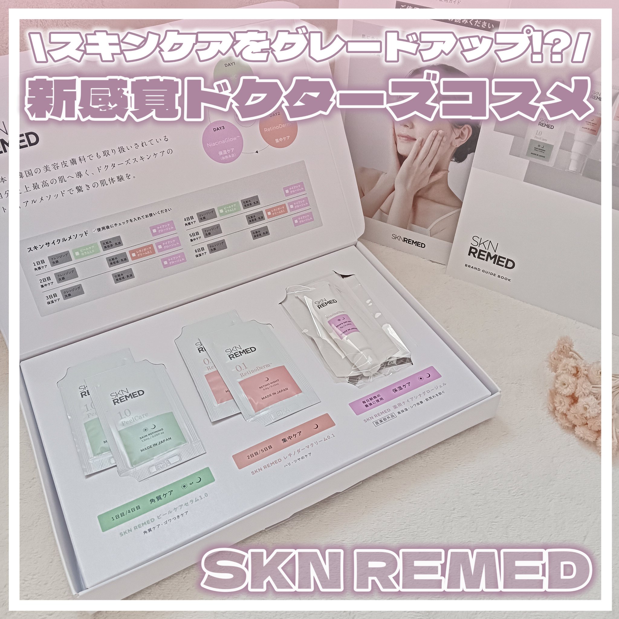 トライアルセット/SKN REMED/トライアルキットを使ったクチコミ（1枚目）