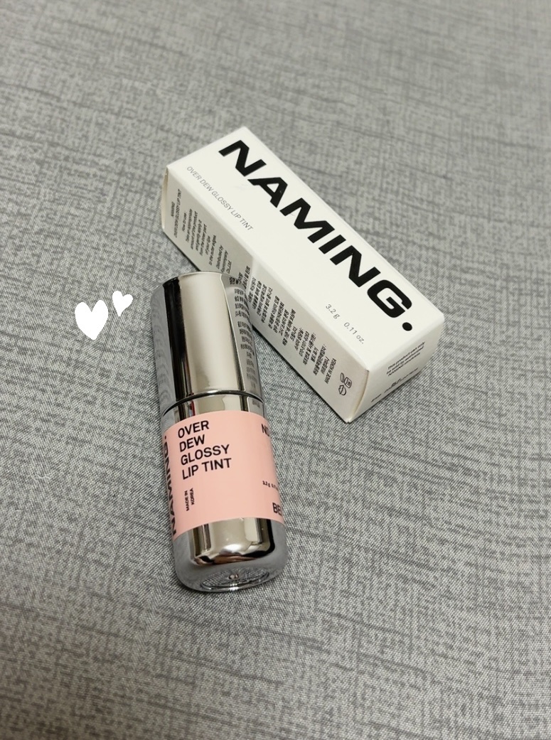 オーバーデューグロッシーリップティント/NAMING./リップティントを使ったクチコミ（1枚目）